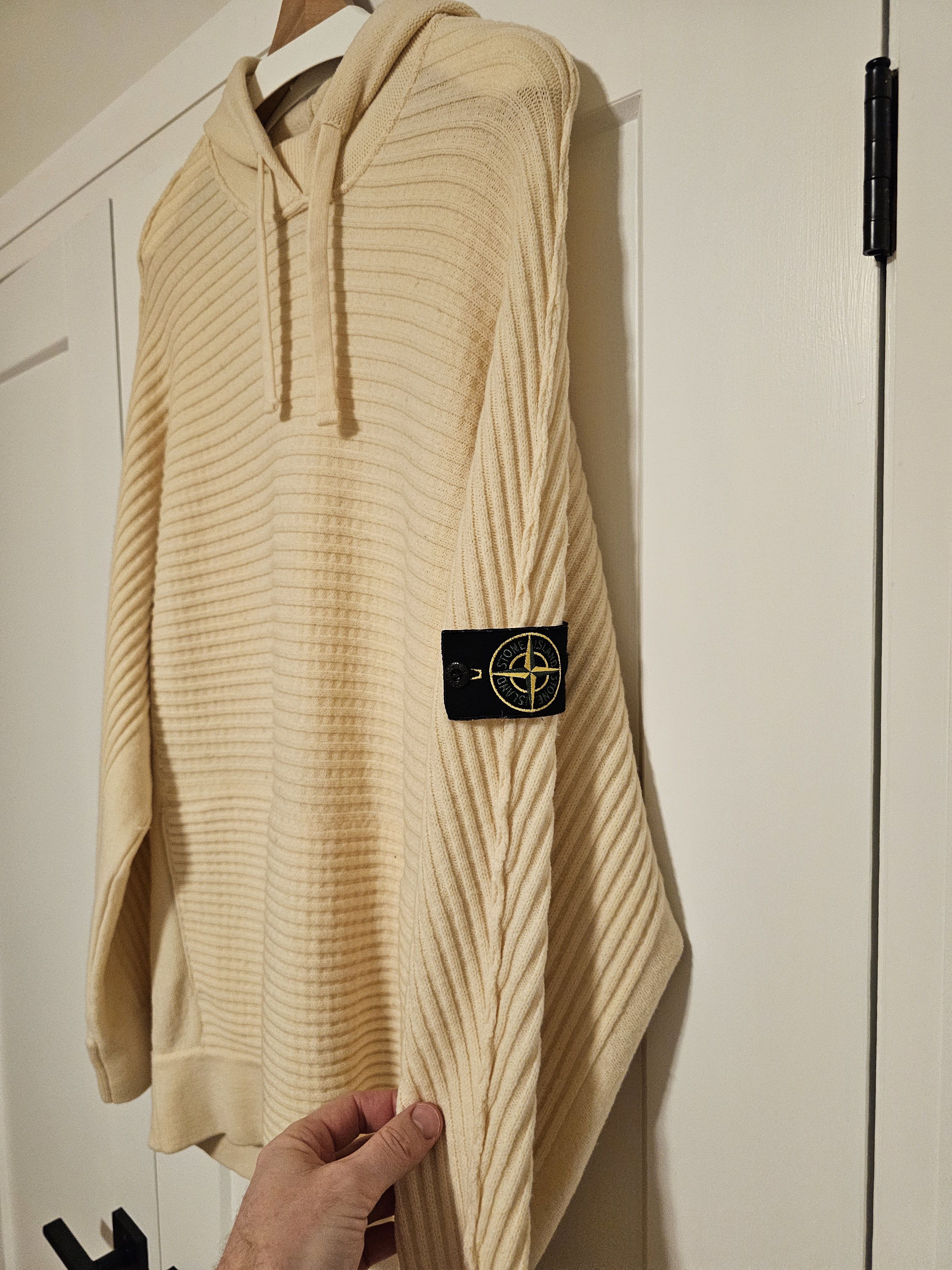 Stone Island Stone Island Knit Hoodie Size US L / EU 52-54 / 3 - 2 Thumbnail