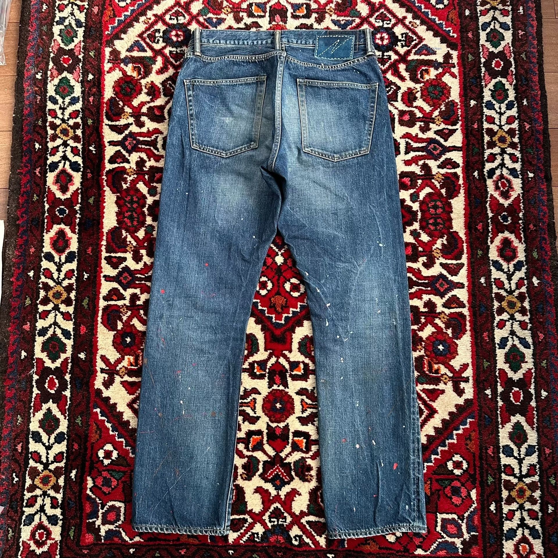 Visvim VISVIM 20SS DRY10 Splash Ink Jeans Size US 26 / EU 42 - 2 Thumbnail
