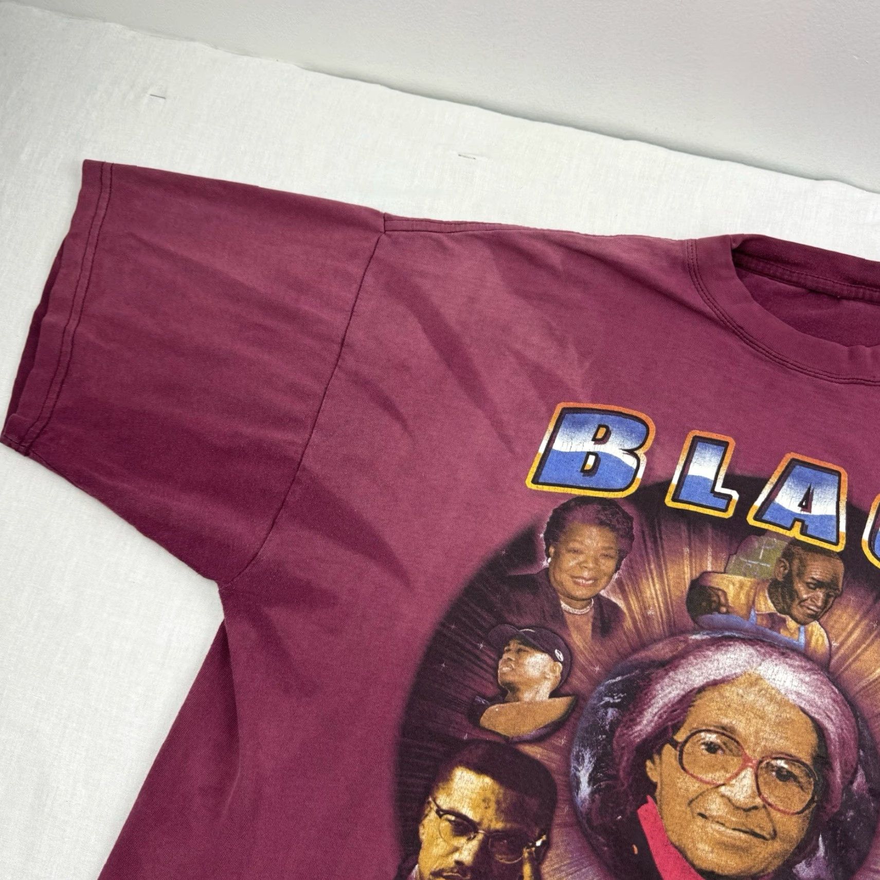 Vintage VINTAGE Unbranded Black History T Shirt Adult Large Graphic Print 90s Grunge Mens Size US L / EU 52-54 / 3 - 3 Thumbnail
