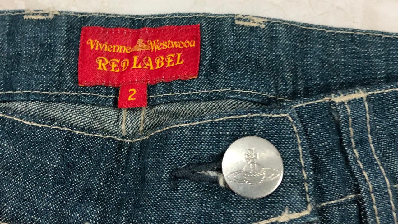 Vivienne Westwood Viviene Westwood Red Label Orb Logo Jeans Size 30" / US 8 / IT 44 - 3 Thumbnail