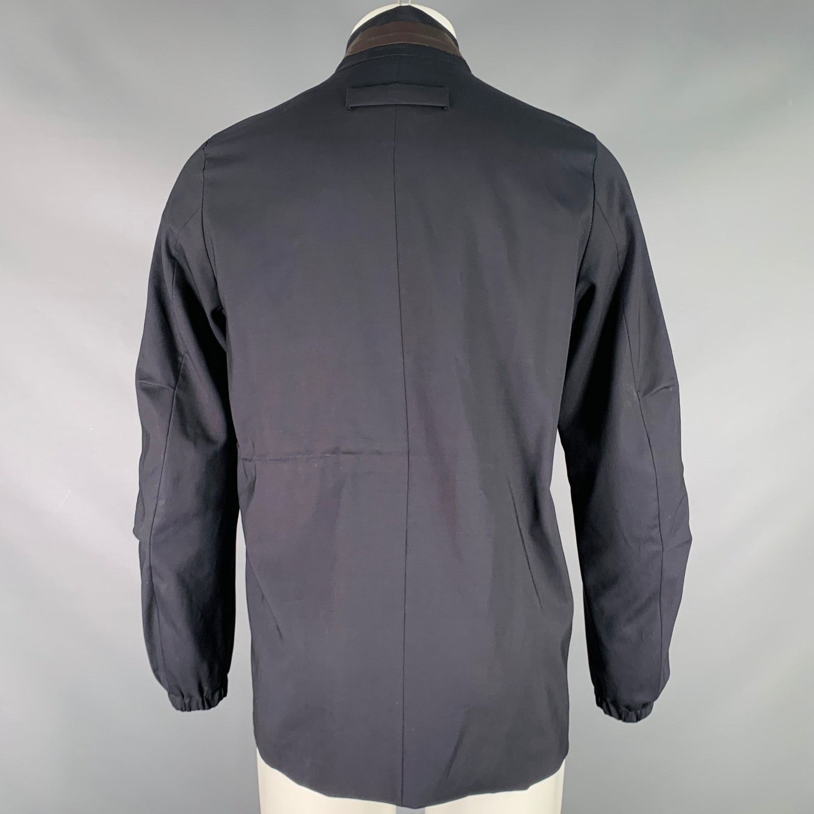OAMC OAMC Size M Navy Wool Blend Drawstring Jacket Size US M / EU 48-50 / 2 - 3 Thumbnail