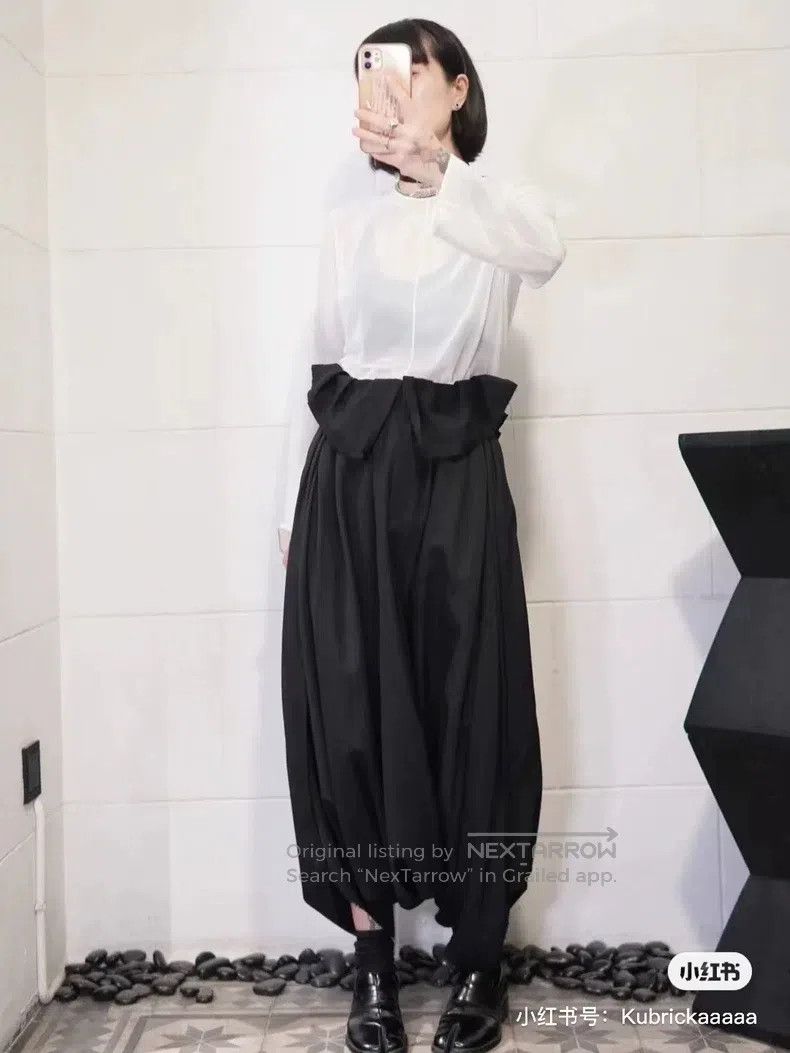 Comme des Garcons Comme Des Garcons size S Black vintage high-waisted harem Size 25" / US 0 / IT 36 - 2 Thumbnail