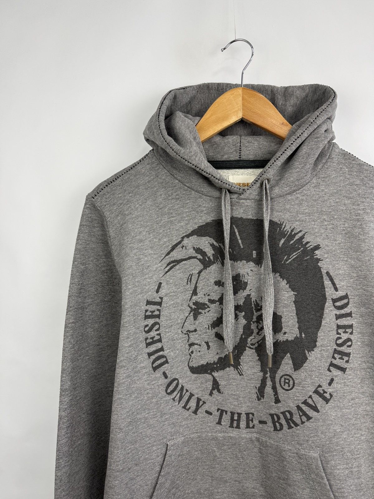 Y2K Graphic Skull Hoodie Opium Archive ?? Vintage Y2K Diesel 