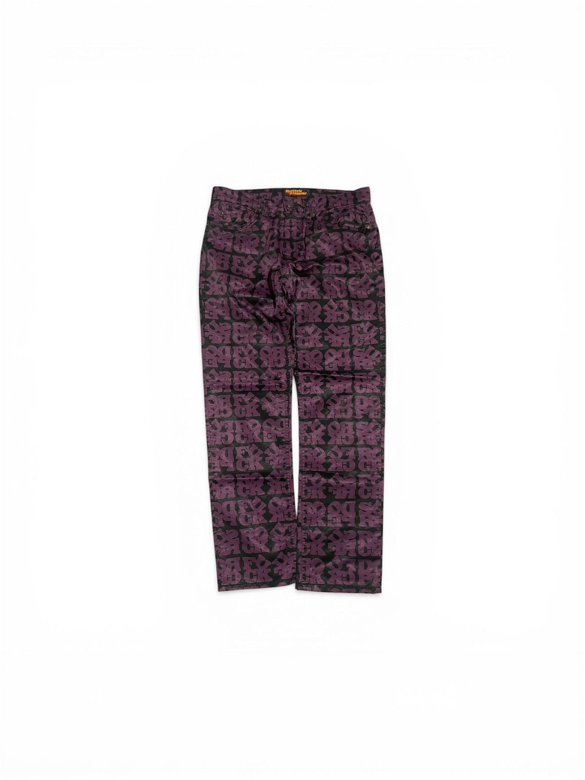 Hysteric Glamour Hysteric Glamour F*ck Dope Rock Pants Size 28" / US 6 / IT 42 - 1 Thumbnail