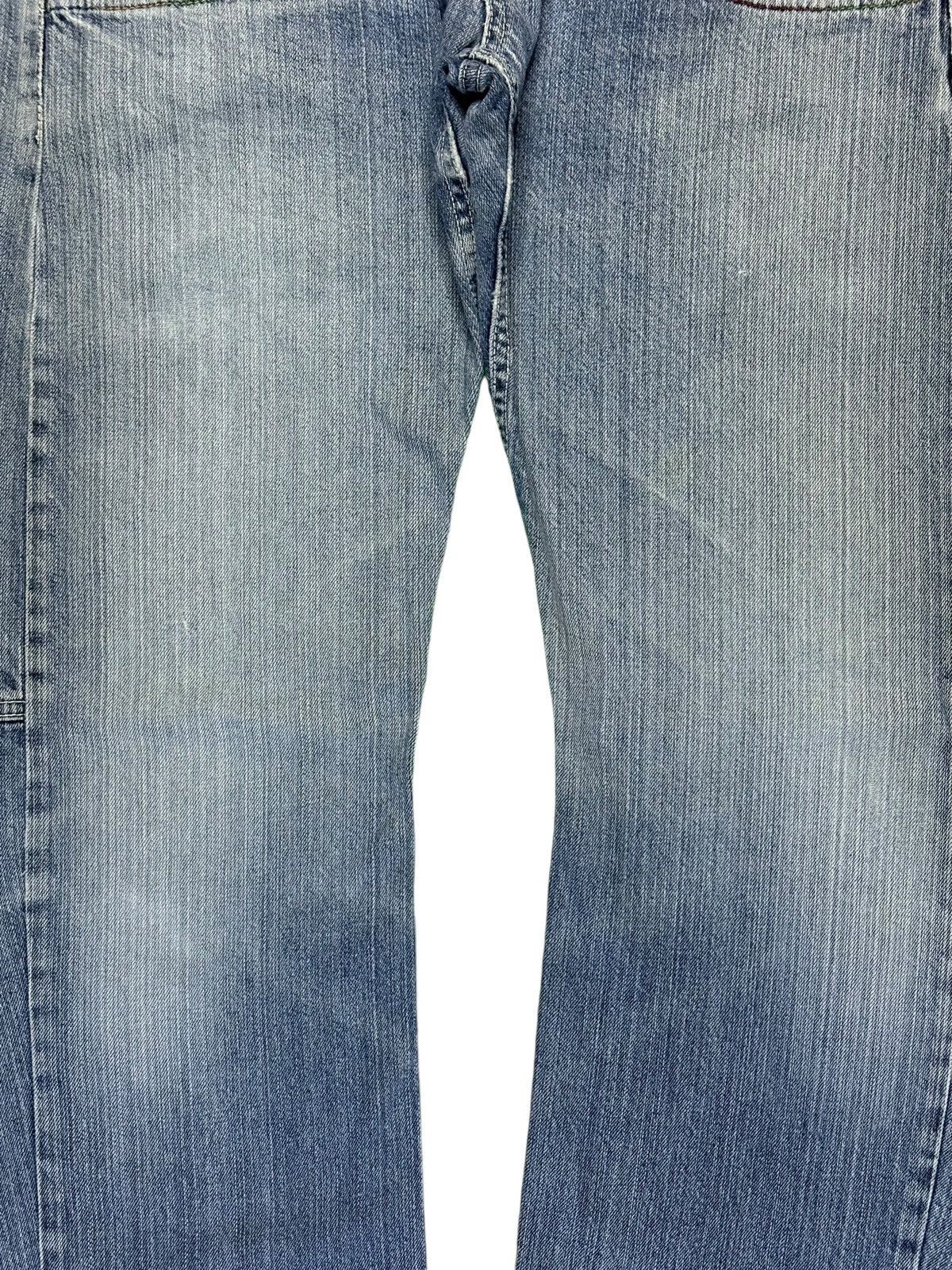 Japanese Brand Vintage Japanese Jack Serika Double Waist Print Loose Jeans Size US 34 / EU 50 - 5 Thumbnail