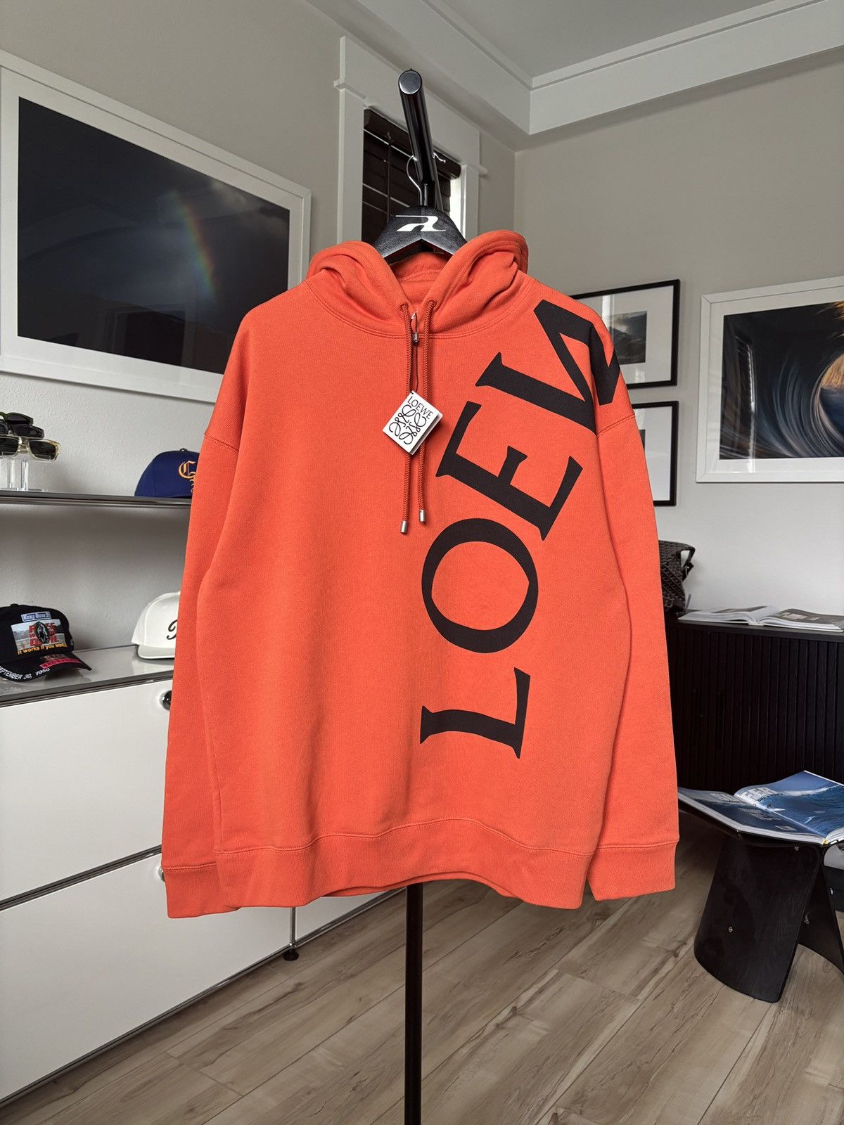 Loewe LOEWE | BIG WRITTEN LOGO HOODIE Size US L / EU 52-54 / 3 - 2 Thumbnail