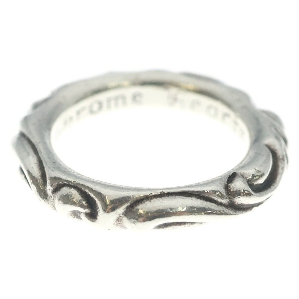 Chrome Hearts Chrome Hearts Scroll Band Ring Silver BCA351 Size ONE SIZE - 1 Thumbnail