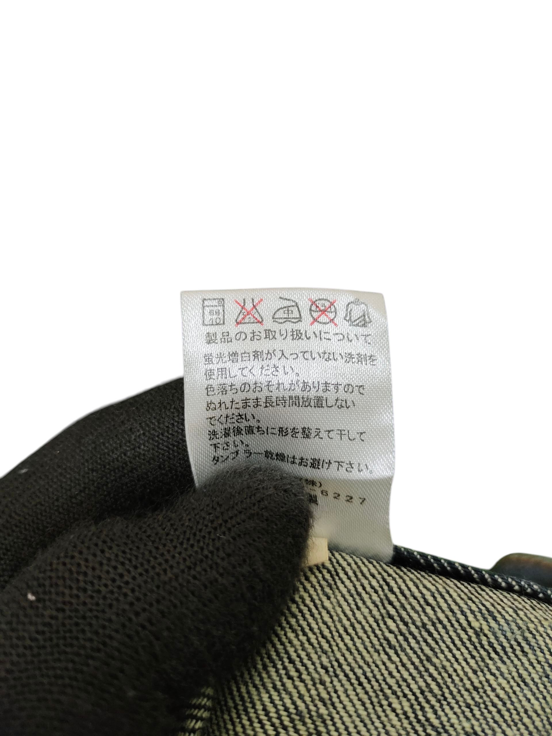 Undercover Japanese Brand Nylaus Double Waist Studded Denim Jeans Size US 31 - 12 Thumbnail