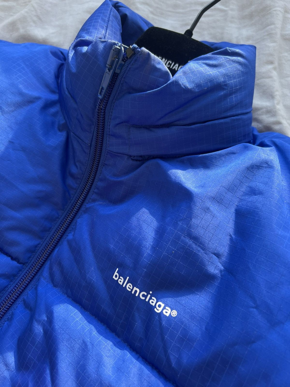 Balenciaga LIGHTNING BLUE BALENCIAGA PUFFER JACKET Size US S / EU 44-46 / 1 - 2 Thumbnail