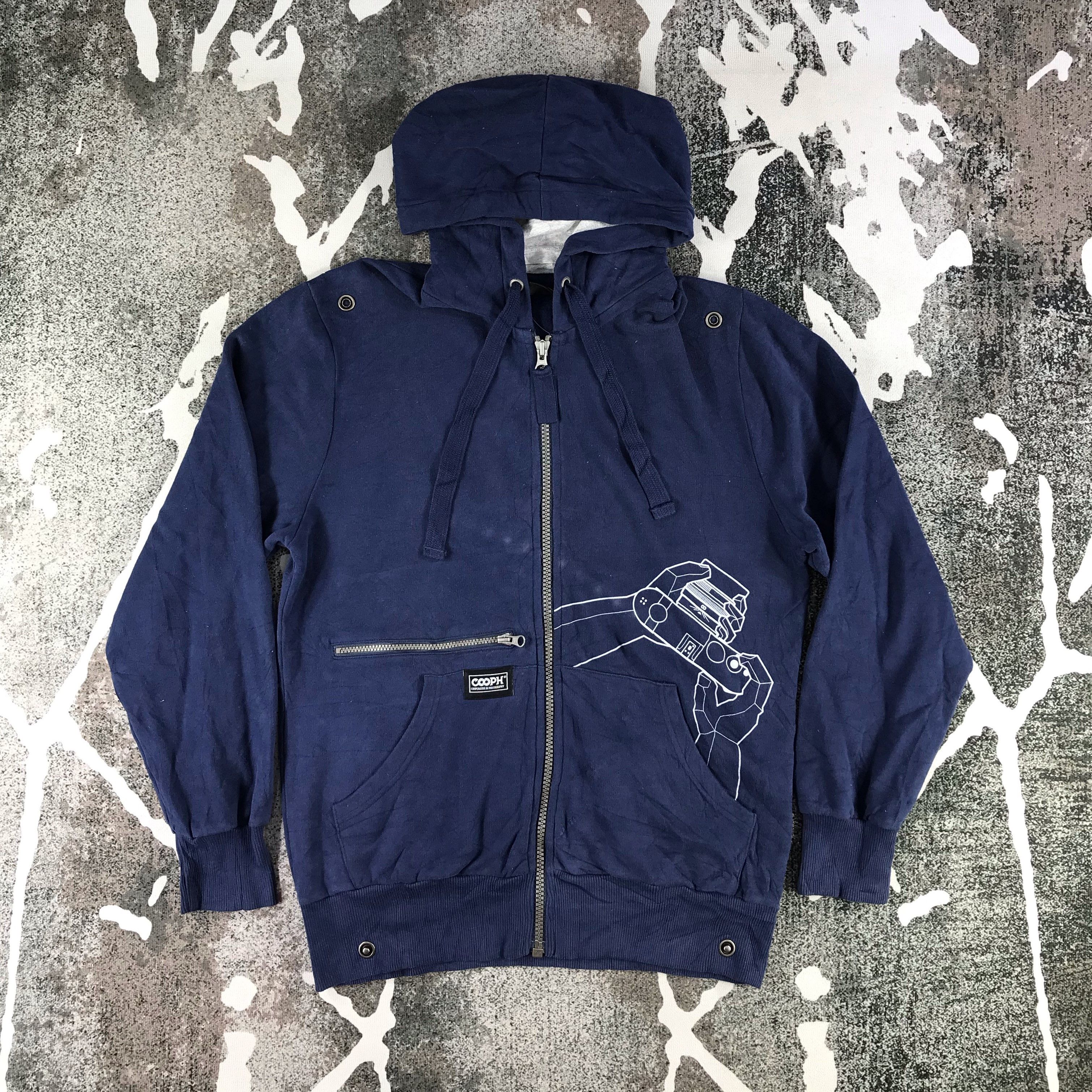 Japanese Brand Cooph Zip Pullover Hoodie F208 Size US M / EU 48-50 / 2 - 1 Thumbnail