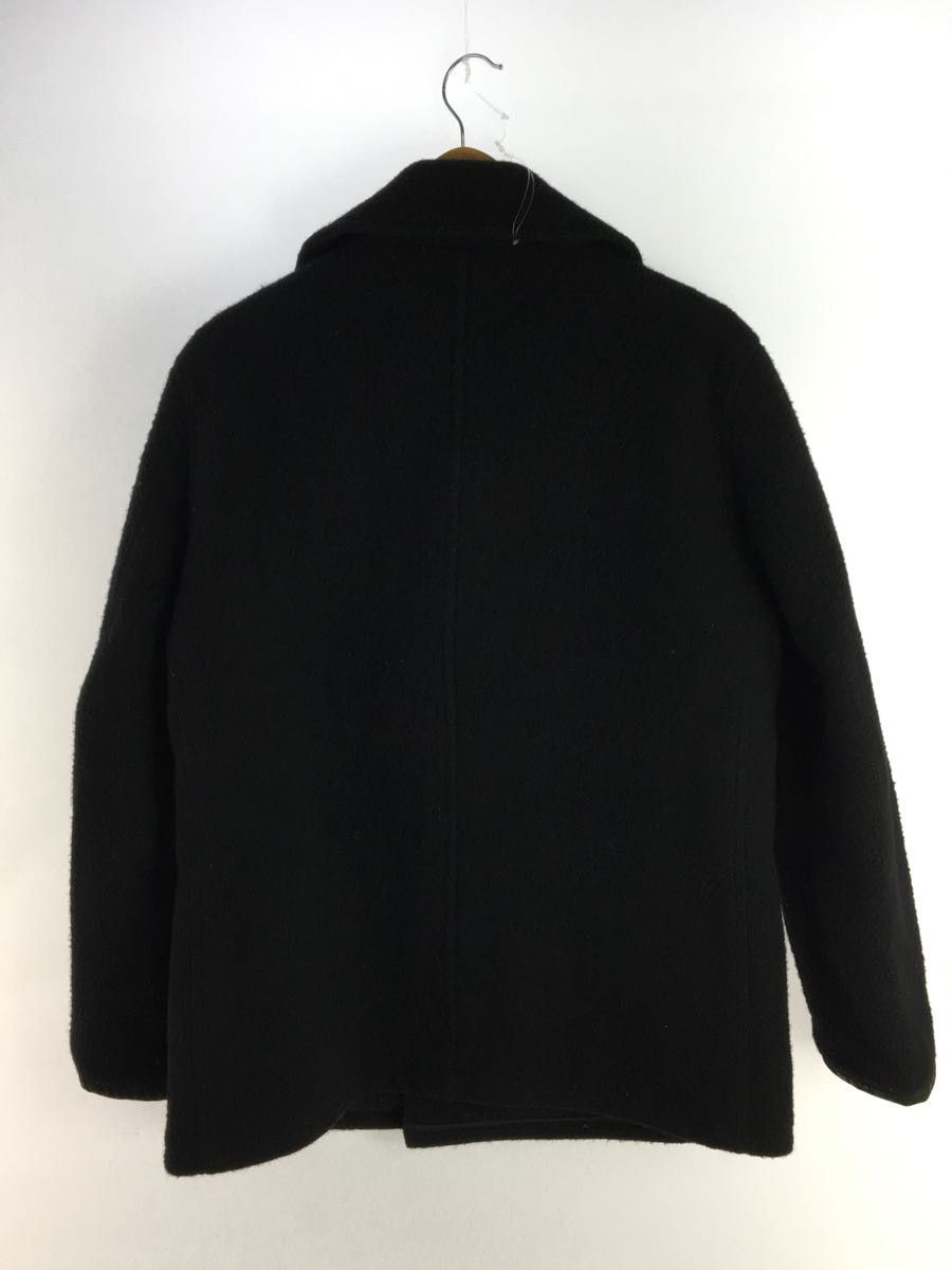 Duffle coat Polyester Double Toggle Button Plain Black - Main Image