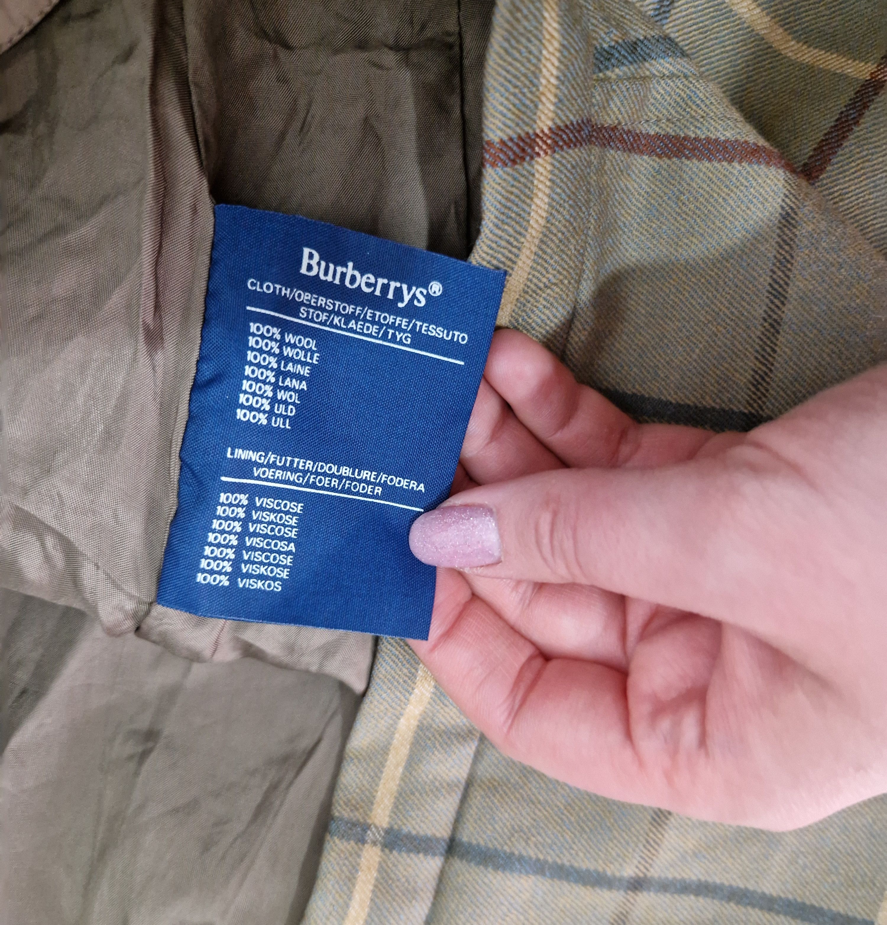 Burberry Burberry vintage 90s wool skirt Size 25" / US 0 / IT 36 - 4 Thumbnail