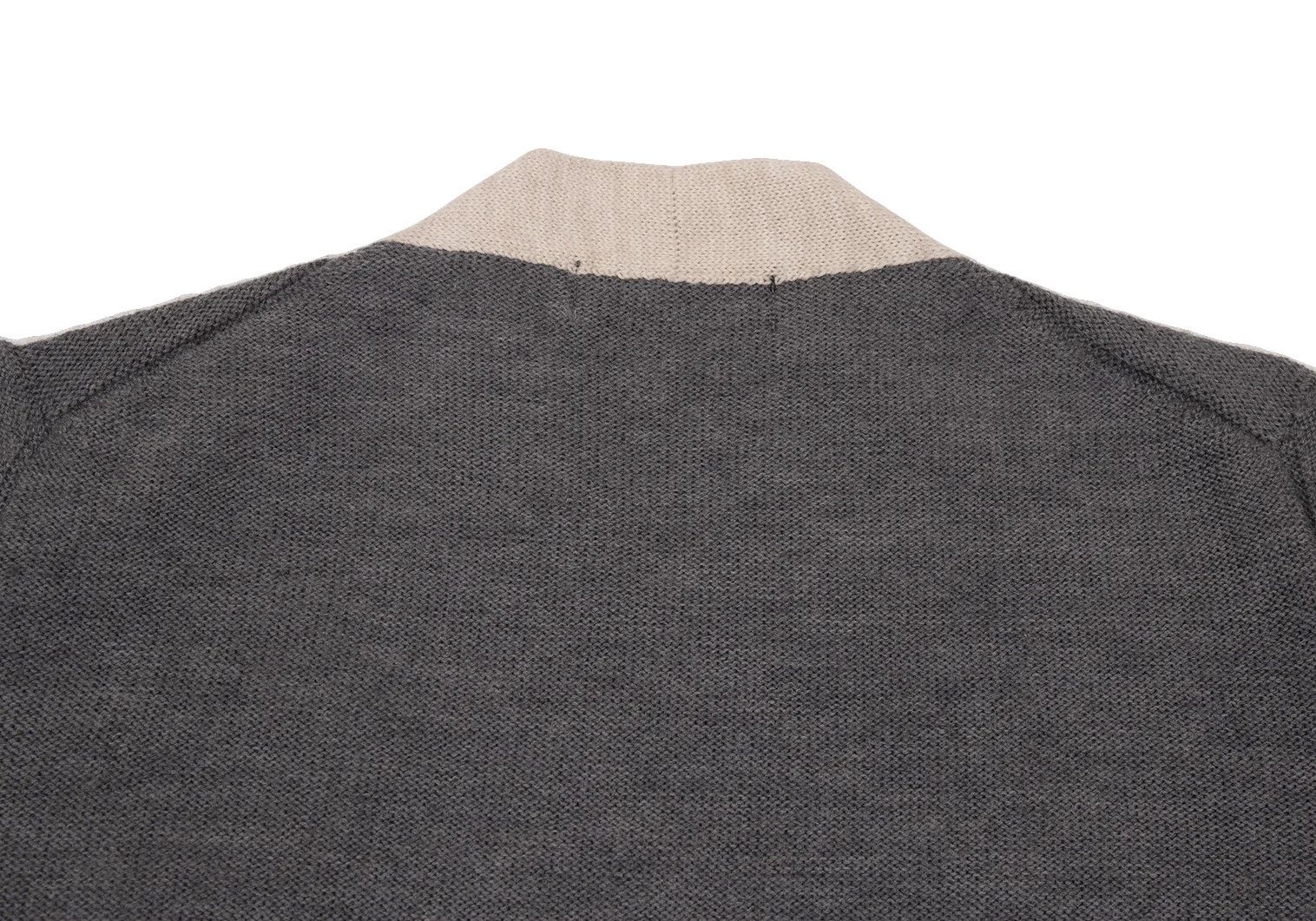 Comme des Garcons Homme Plus Wool Chullinden Knit Sweater in Gray Beige, Size M Size US M / EU 48-50 / 2 - 12 Thumbnail