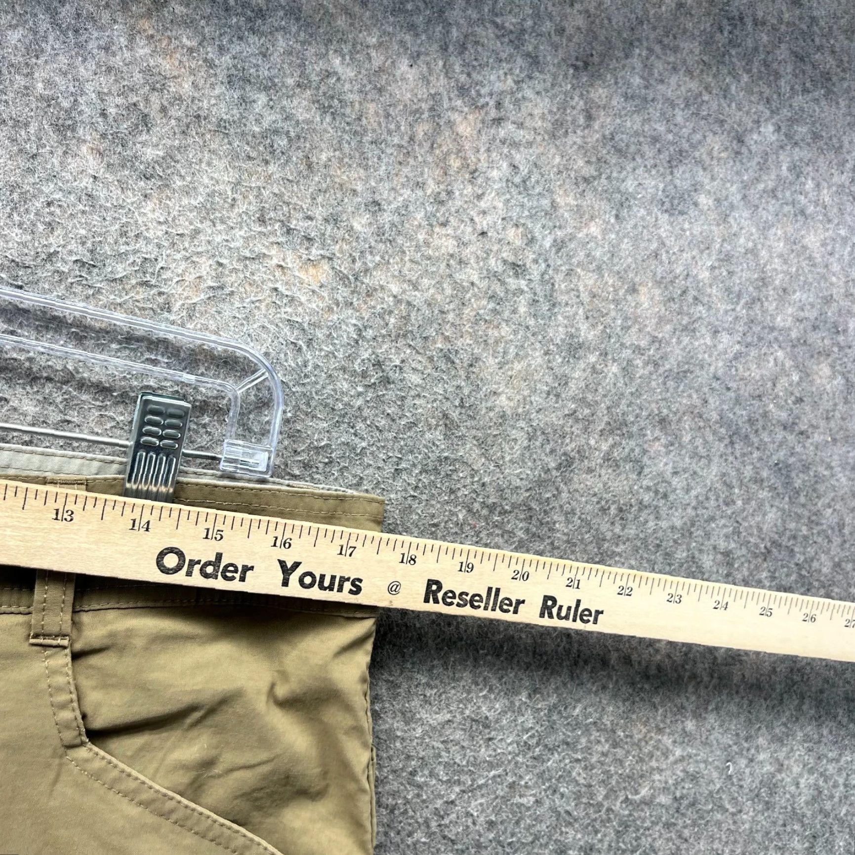 Vintage Kuhl Konfidant Air Pants Mens 34x30 Khaki Chino Flat Front Performance Stretch Size US 34 / EU 50 - 4 Thumbnail