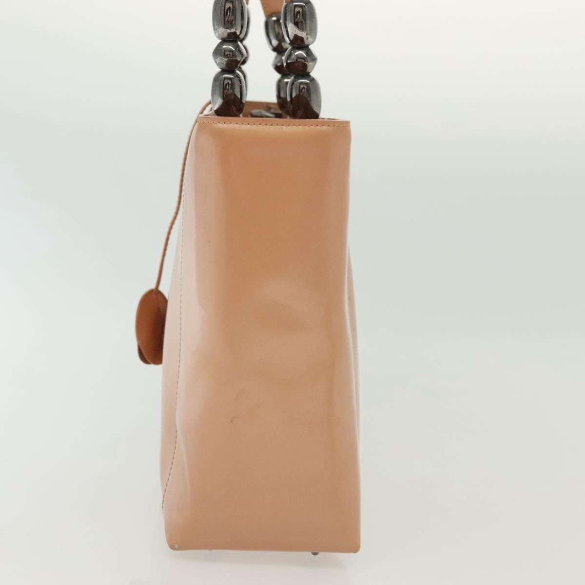 Dior DIOR Maris Pearl Hand Bag Enamel Pink Size ONE SIZE - 5 Thumbnail