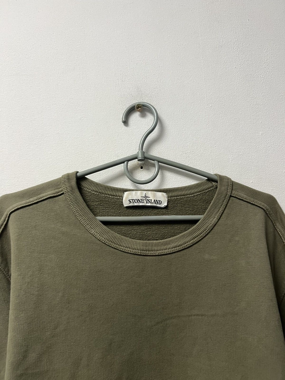 Stone Island Vintage Stone Island Sweatshirt Pullover Size US XL / EU 56 / 4 - 2 Thumbnail