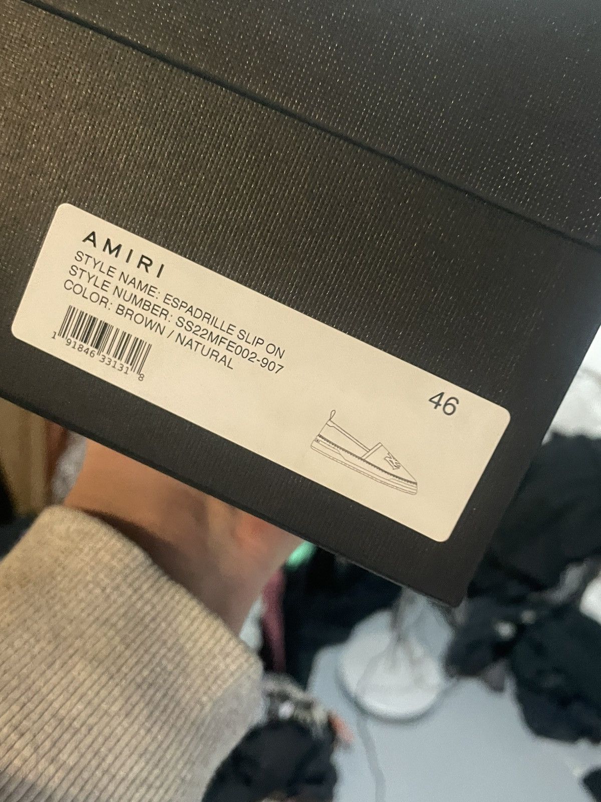 Amiri *Sample* AMIRI Black Canvas Combat Boots Neon Yellow Accents Size US 10.5 / EU 43-44 - 12 Thumbnail