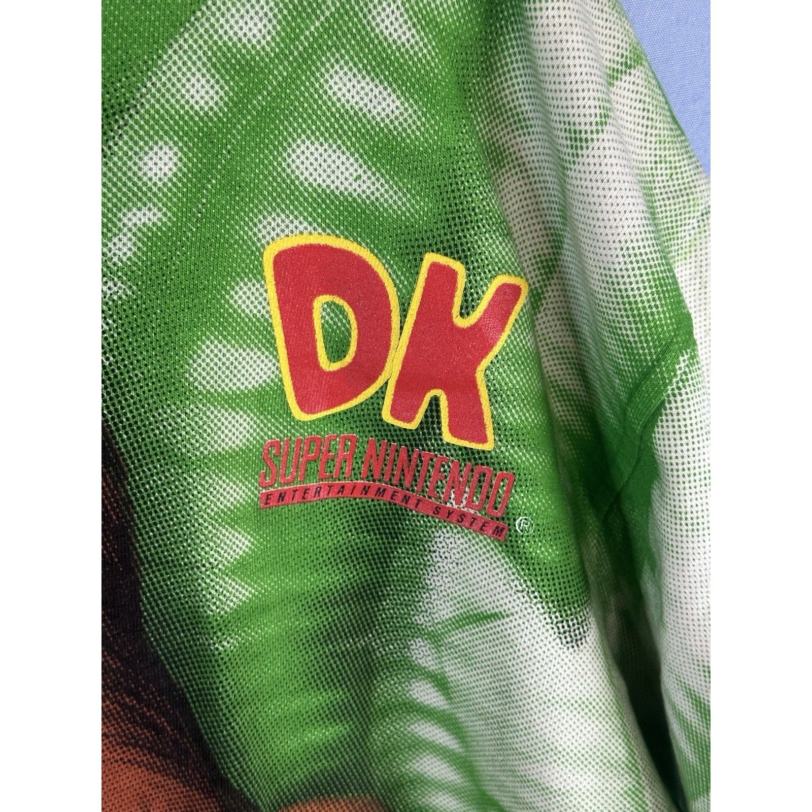 Nintendo Vintage Donkey Kong Country AOP Nintendo SNES Tee Size US XL / EU 56 / 4 - 3 Thumbnail