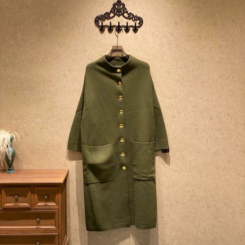 Louis Vuitton Louis Vuitton Dark green cuff presbyopic logo long wool kn Size XS / US 0-2 / IT 36-38 - 1 Thumbnail