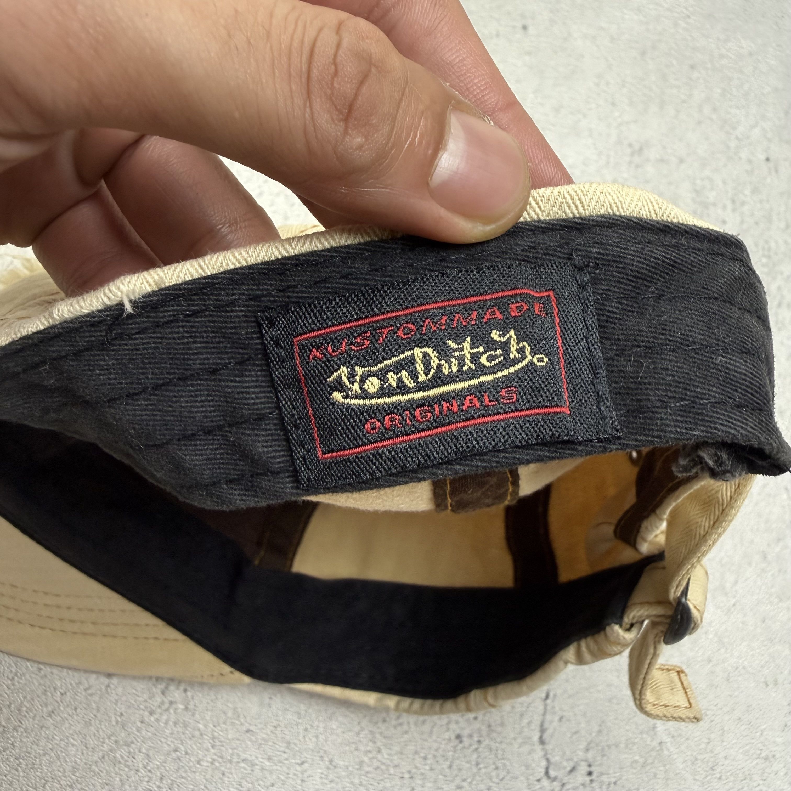 Von Dutch Von Dutch Distressed Hat Size ONE SIZE - 8 Thumbnail