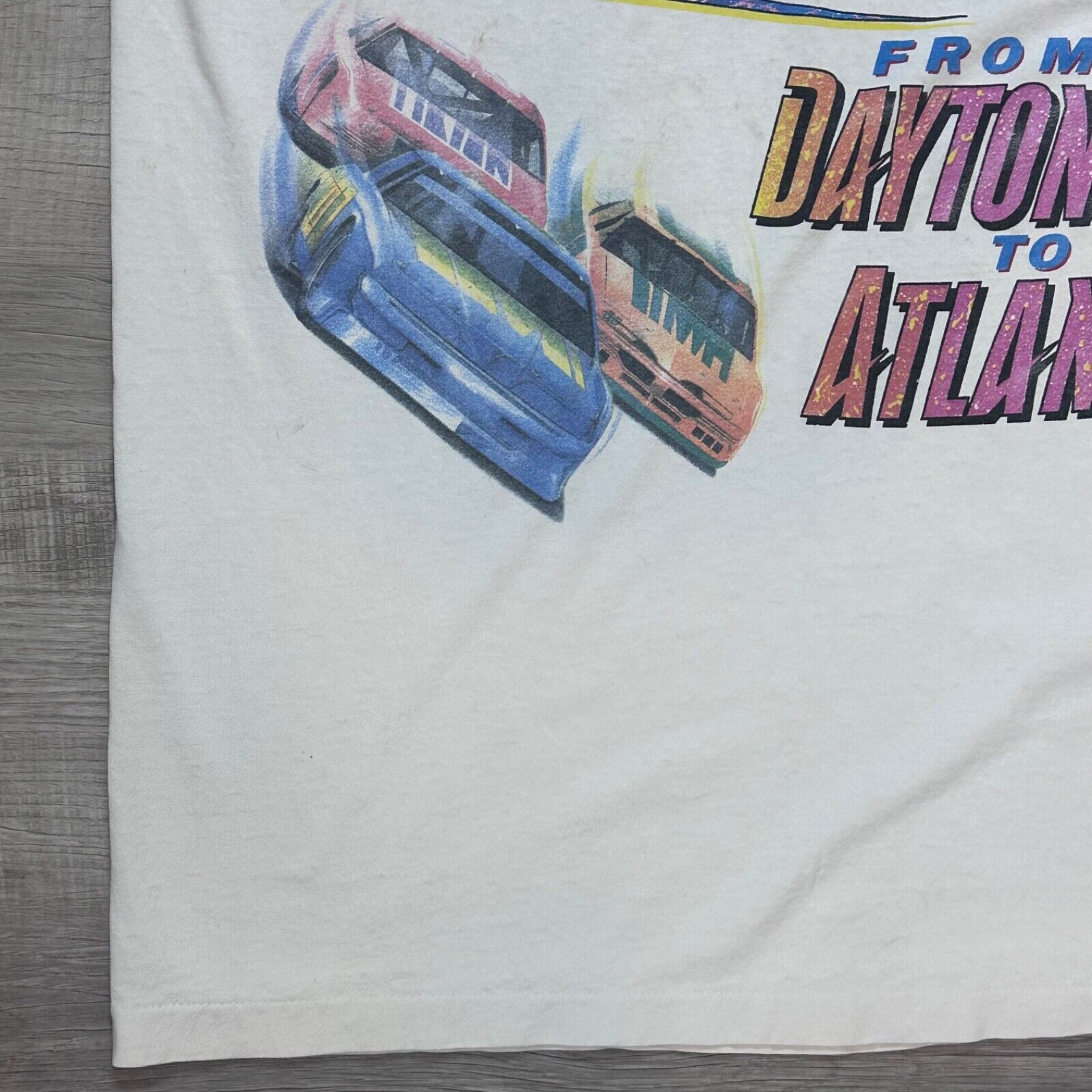 NASCAR × Vintage Vintage 1993 NASCAR Winston Cup Long Sleeve Pocket T-Shirt Size US L / EU 52-54 / 3 - 3 Thumbnail