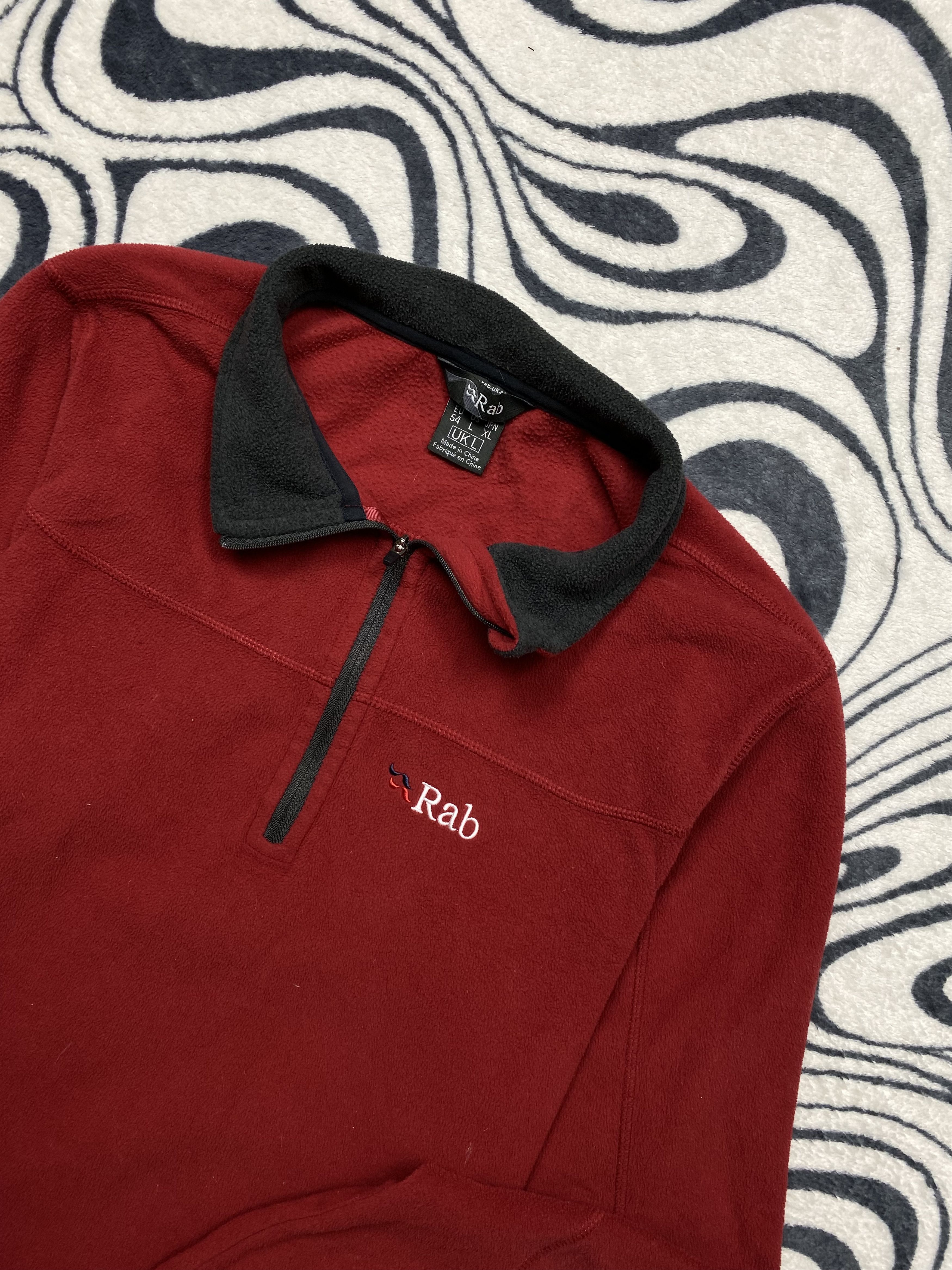 Other Rab Vintage 1\4 Zip Fleece Jacket Size US L / EU 52-54 / 3 - 2 Thumbnail