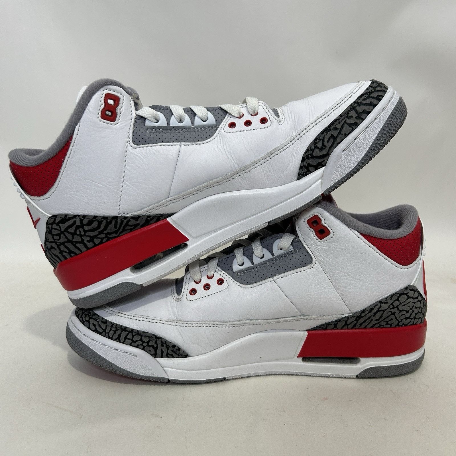 Jordan Brand Nike Air Jordan 3 Retro “Fire Red” 2022 Size US 11 / EU 44 - 3 Thumbnail