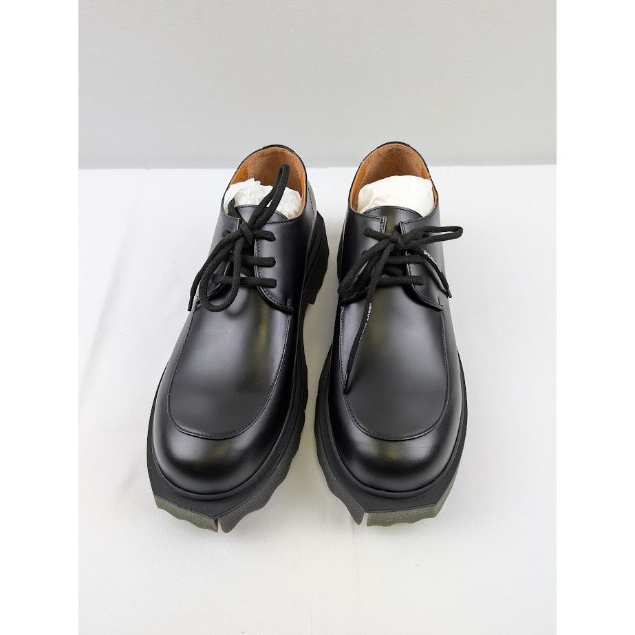 Off-White o1rshd1 Sponge Sole Leather Boot in Black Size US 10 / EU 43 - 13 Thumbnail