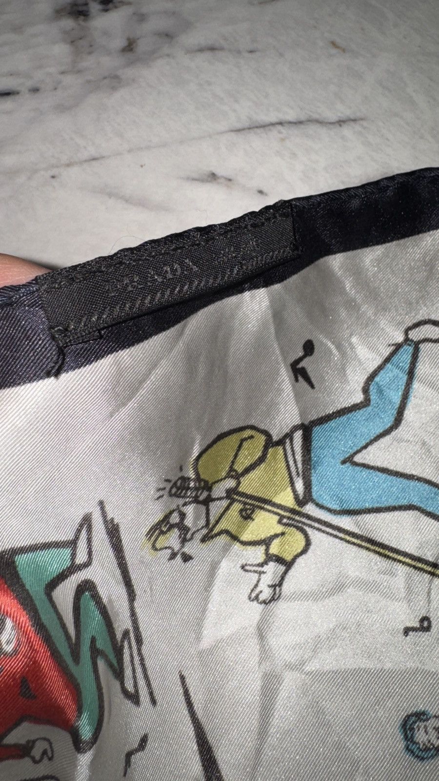 Prada Prada unisex silk scarf 55cm x 55cm Size ONE SIZE - 3 Thumbnail