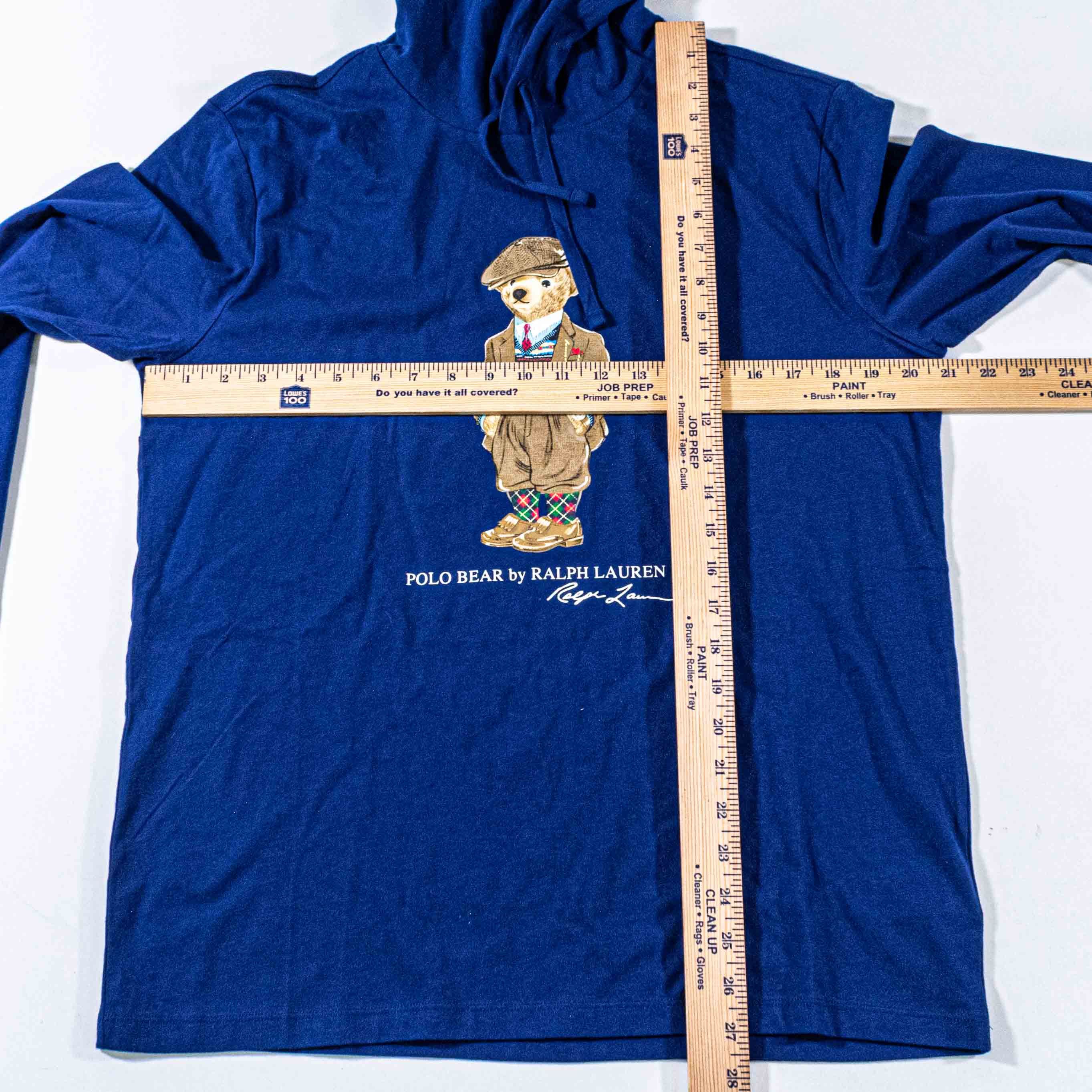 Polo Ralph Lauren Polo Ralph Lauren Preppy Bear Lightweight Hoodie Pullover Size US M / EU 48-50 / 2 - 7 Thumbnail