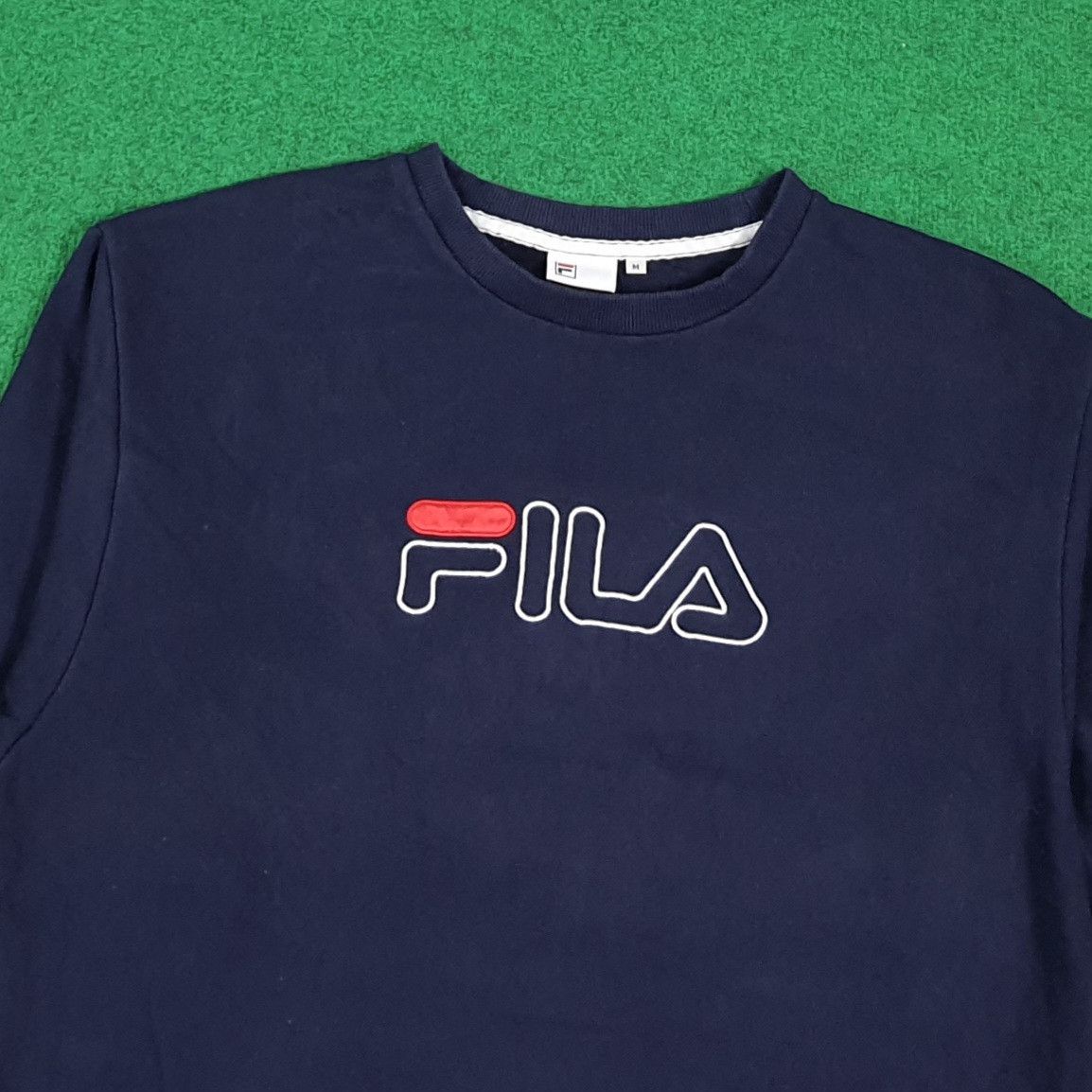 Fila Vintage FILA Sports Crop Top Sweatshirt C282N3 Size M / US 6-8 / IT 42-44 - 2 Thumbnail
