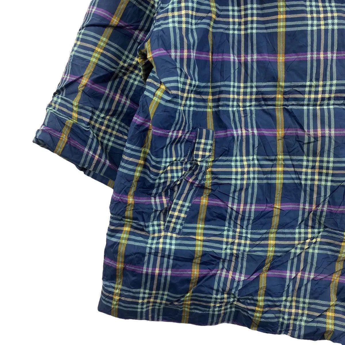 Golden Bear Vtg GOLDEN BEAR Cropped Top CHECKS Puffer Jacket Size L / US 10 / IT 46 - 5 Thumbnail