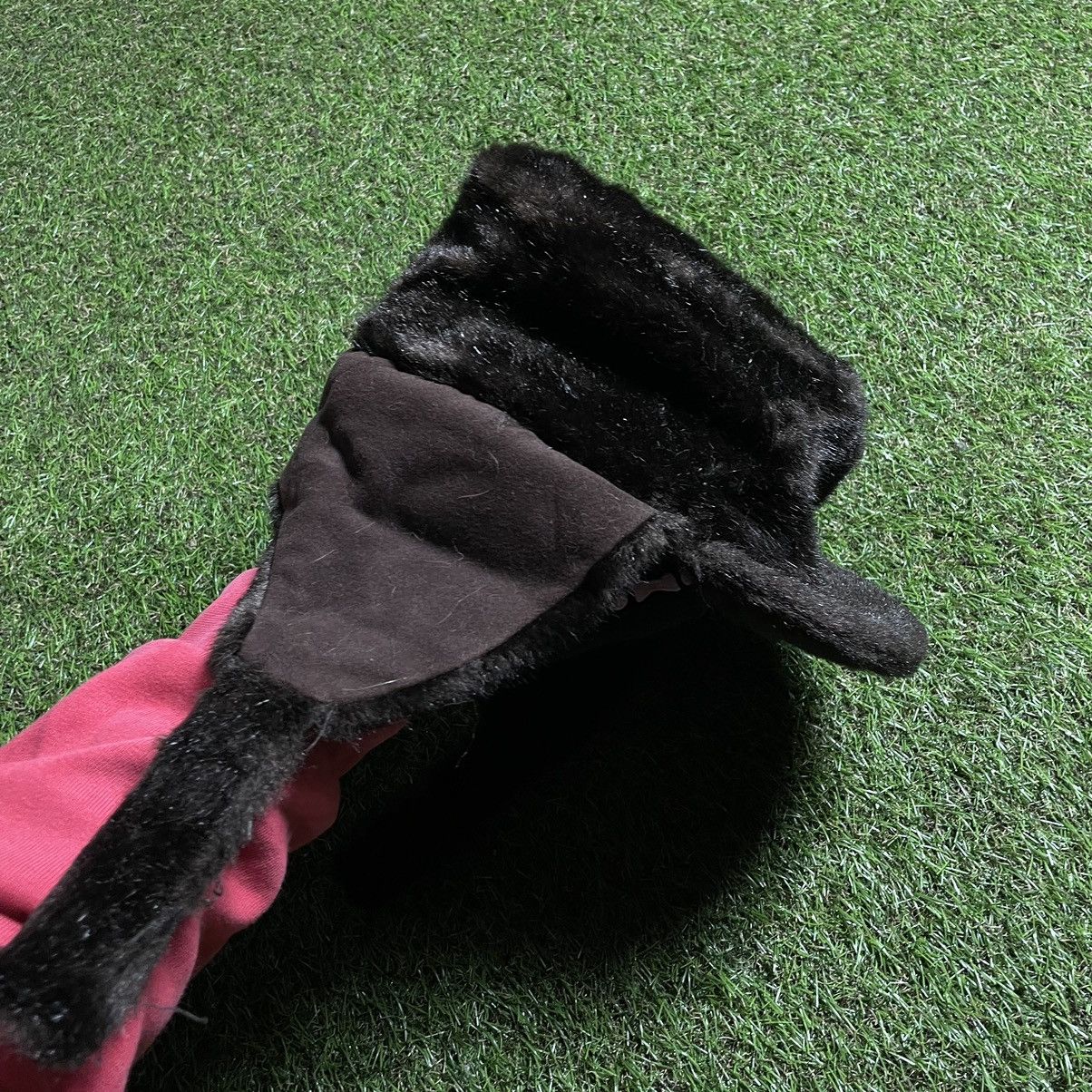 Vintage Vintage Y2K Fuzzy Mohair Beanie Alt Goth Black Distressed OS Size ONE SIZE - 3 Thumbnail