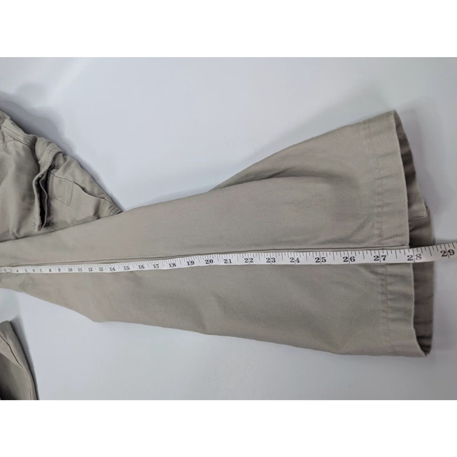 Quiksilver VINTAGE Quiksilver Cargo Pants Men 33 Beige Tan Baggy Surf Skate Hip Hop Y2K Size US 38 / EU 54 - 6 Thumbnail