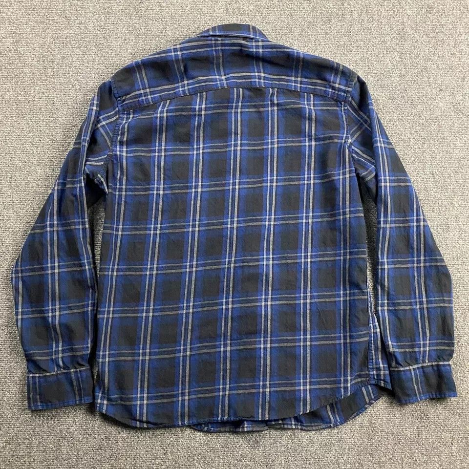 Apt. 9 Apt. 9 Flannel Shirt Men's Medium Plaid Blue Button Up Size US M / EU 48-50 / 2 - 3 Thumbnail
