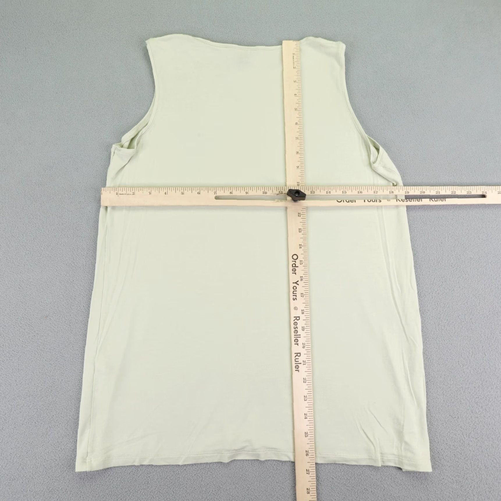 Eileen Fisher VINTAGE Eilleen Fisher Shirt Womens Medium Green Sleeveless Tank Top Blouse Popover Size M / US 6-8 / IT 42-44 - 5 Thumbnail