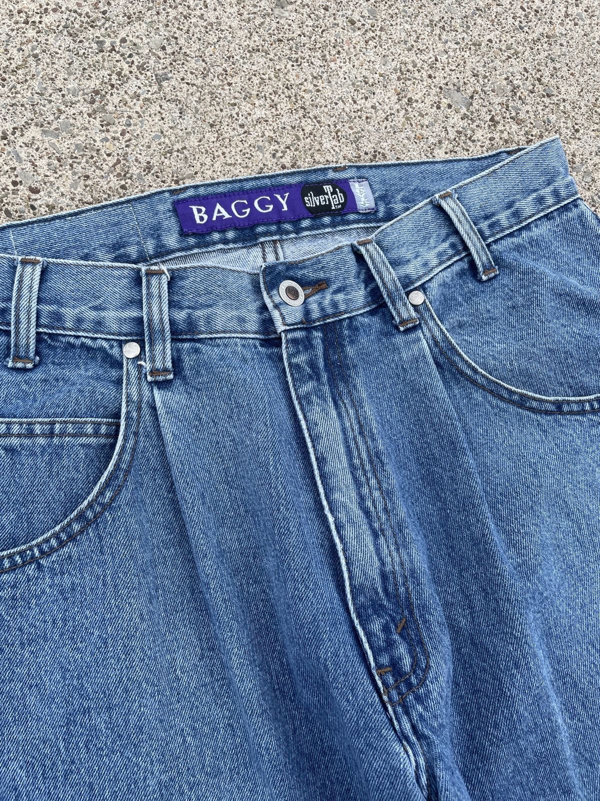 Levi's 90s Levis Silver Tab Pleated Denim Size US 32 / EU 48 - 1 Thumbnail