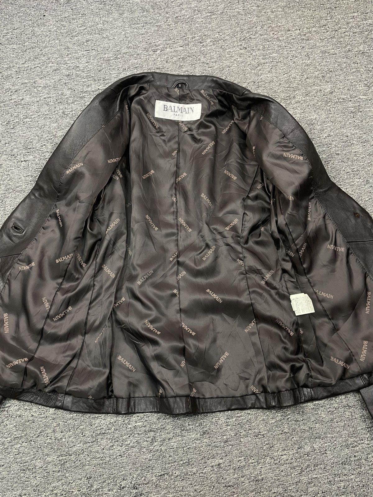 Balmain Vintage Balmain Sheepskin Coat Leather Jacket Size US S / EU 44-46 / 1 - 5 Thumbnail