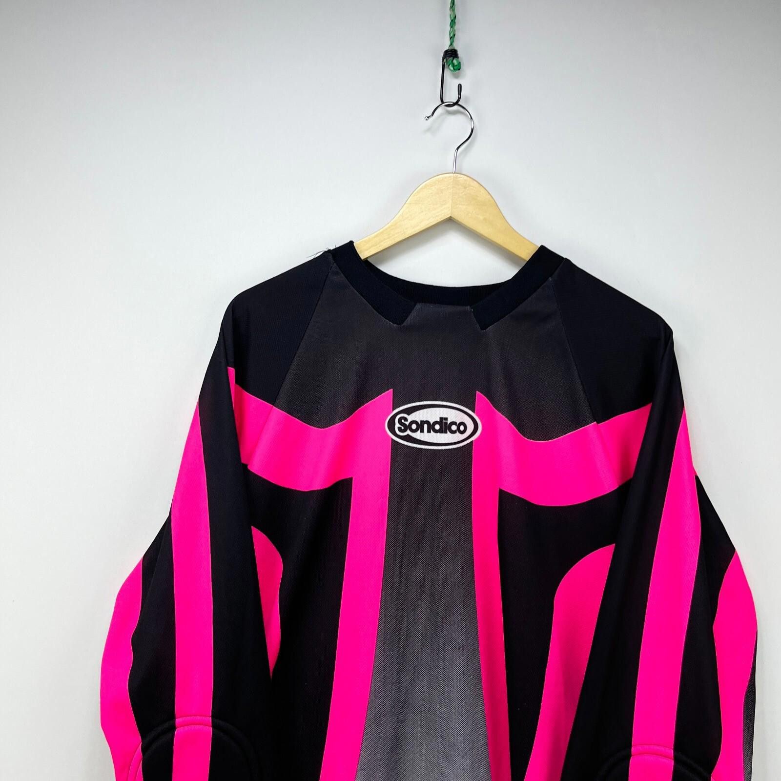 Other Vintage Y2K Sondico Goalkeeper Football Jersey Pink XL Size ONE SIZE - 2 Thumbnail