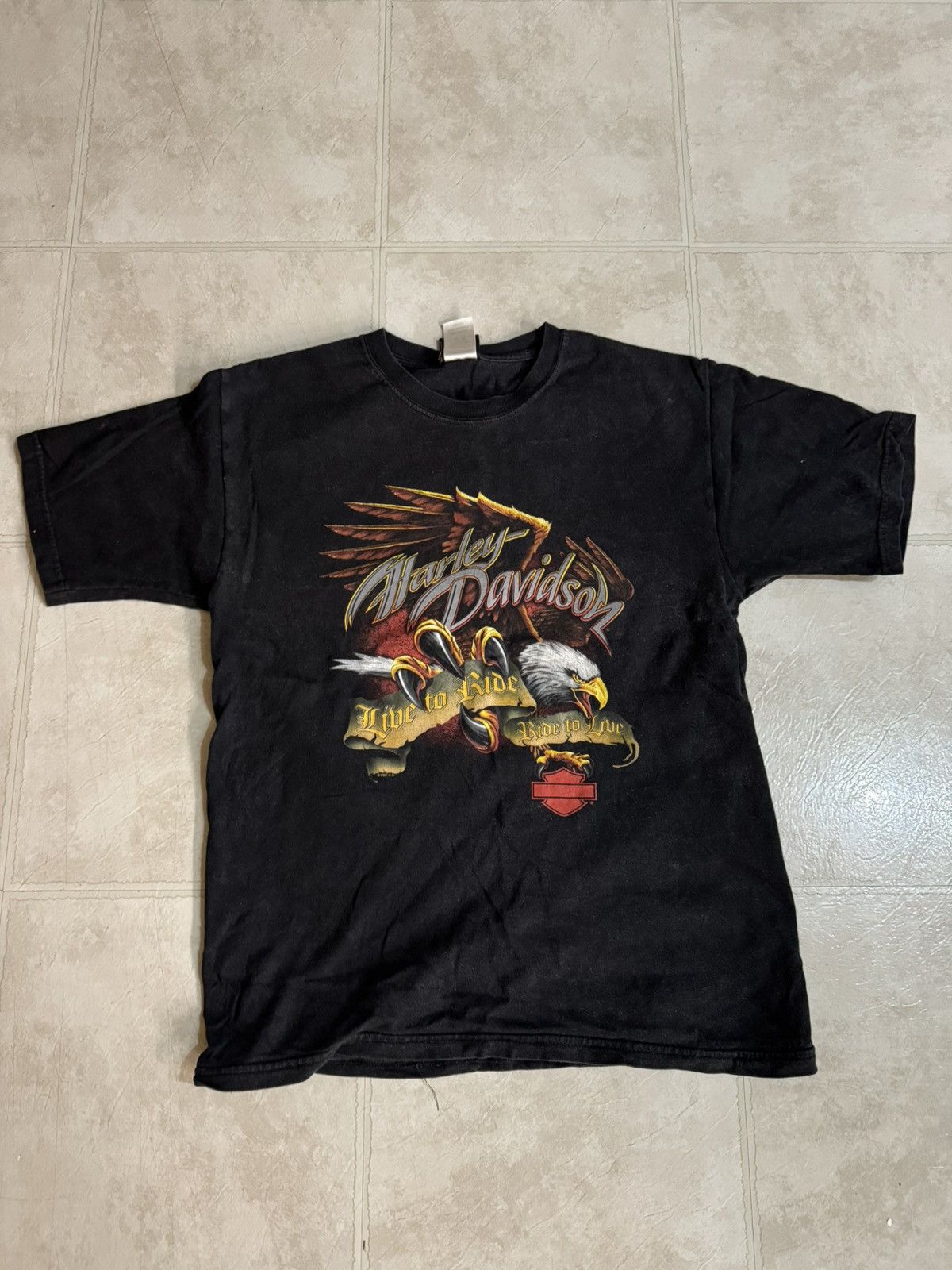 Harley Davidson × Vintage Eagle Harley tee Size US XS / EU 42 / 0 - 1 Thumbnail
