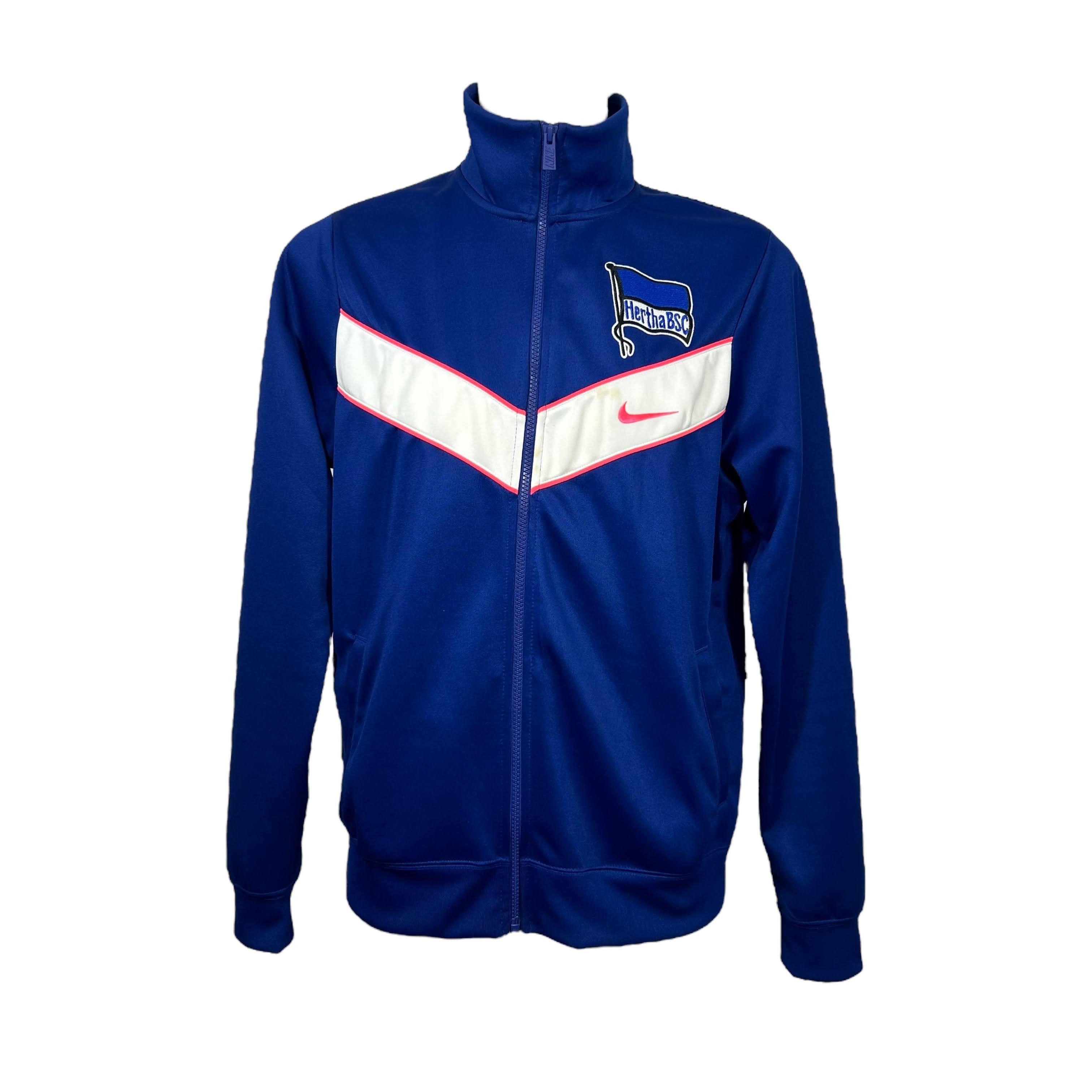 Nike Nike Hertha BSC Berlin Blue Zip Track Jacket Men's Size L Size US L / EU 52-54 / 3 - 1 Thumbnail