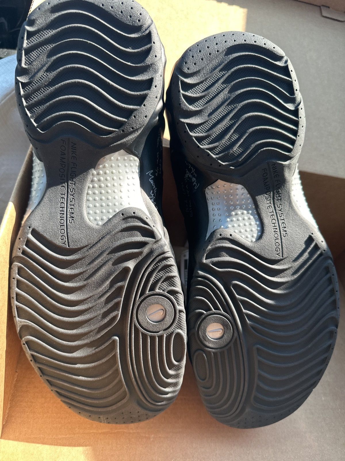 Nike *Prod conf sample * 2014 nike clogposite , black metallic Size US 9 / EU 42 - 1 Thumbnail