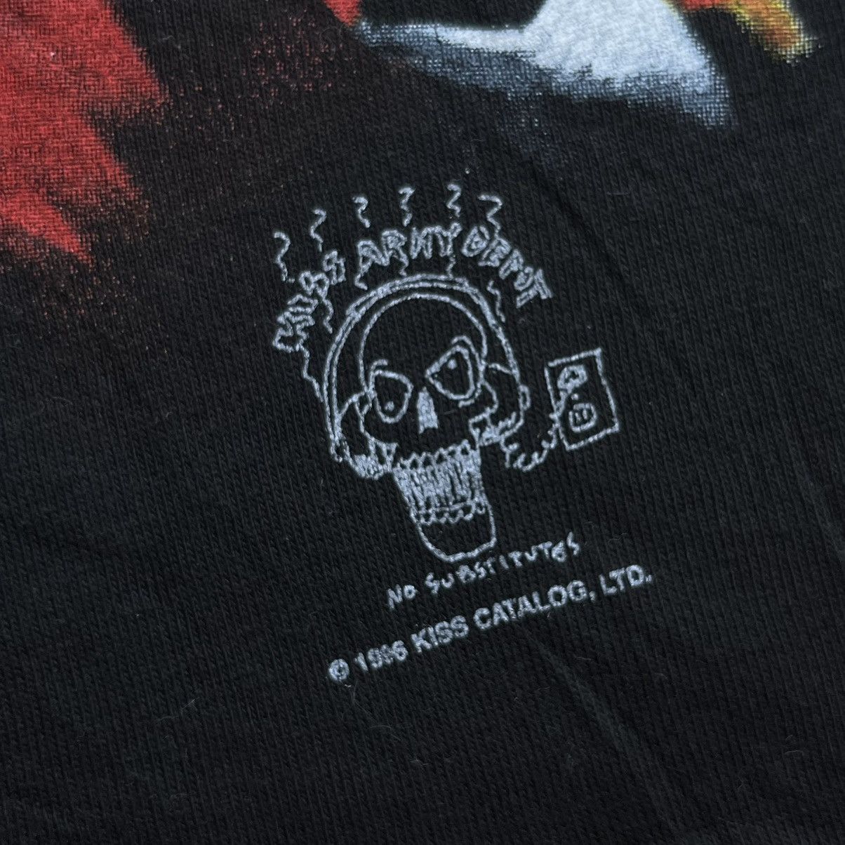 Band Tees KISS ARMY DEPT VINTAGE BAND TEE ©️1996 / METALICA IRON MAIDEN Size US L / EU 52-54 / 3 - 2 Thumbnail