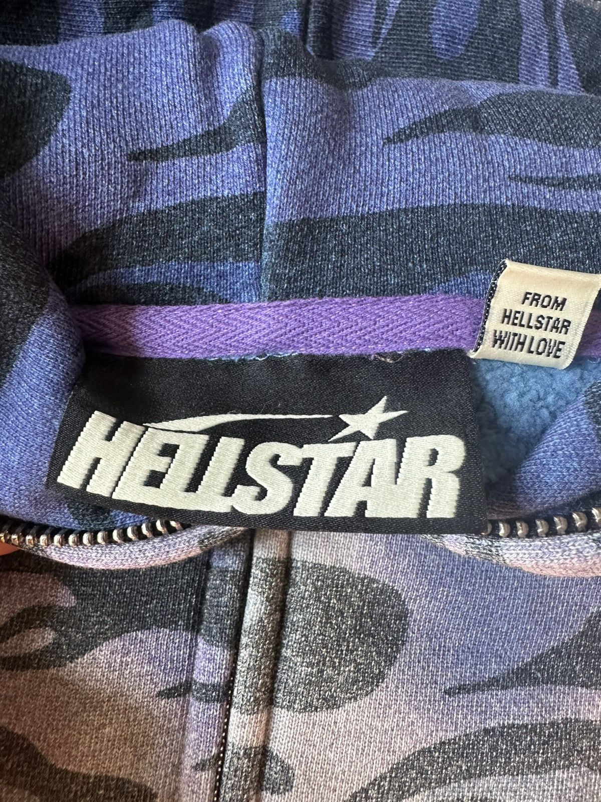 HELLSTAR HELLSTAR CAPSULE 10 PURPLE SMALL CHEETAH ZIP UP Size US S / EU 44-46 / 1 - 5 Thumbnail