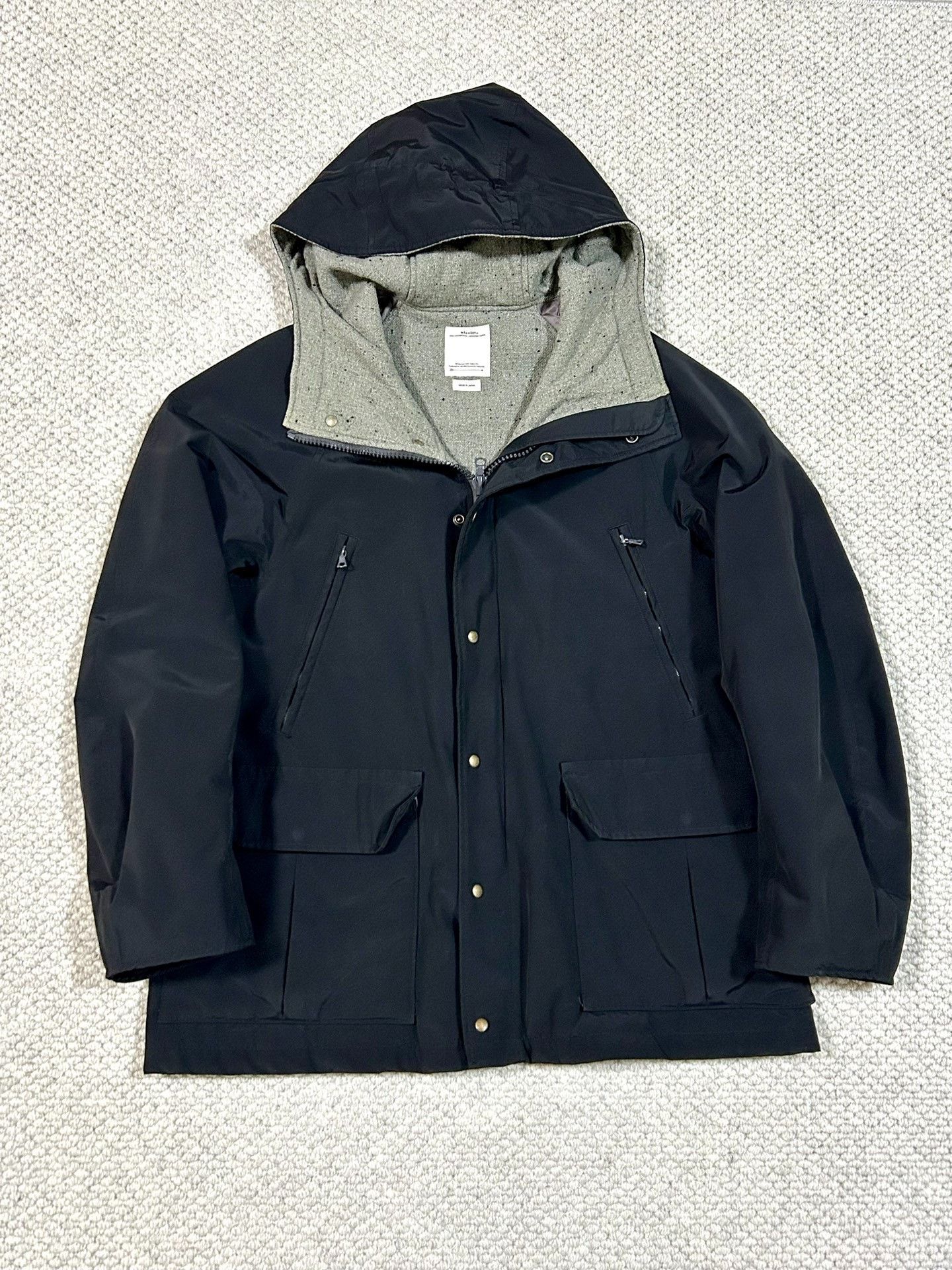 Visvim Visvim 19AW Black Oak Parka Jacket Size US S / EU 44-46 / 1 - 1 Thumbnail