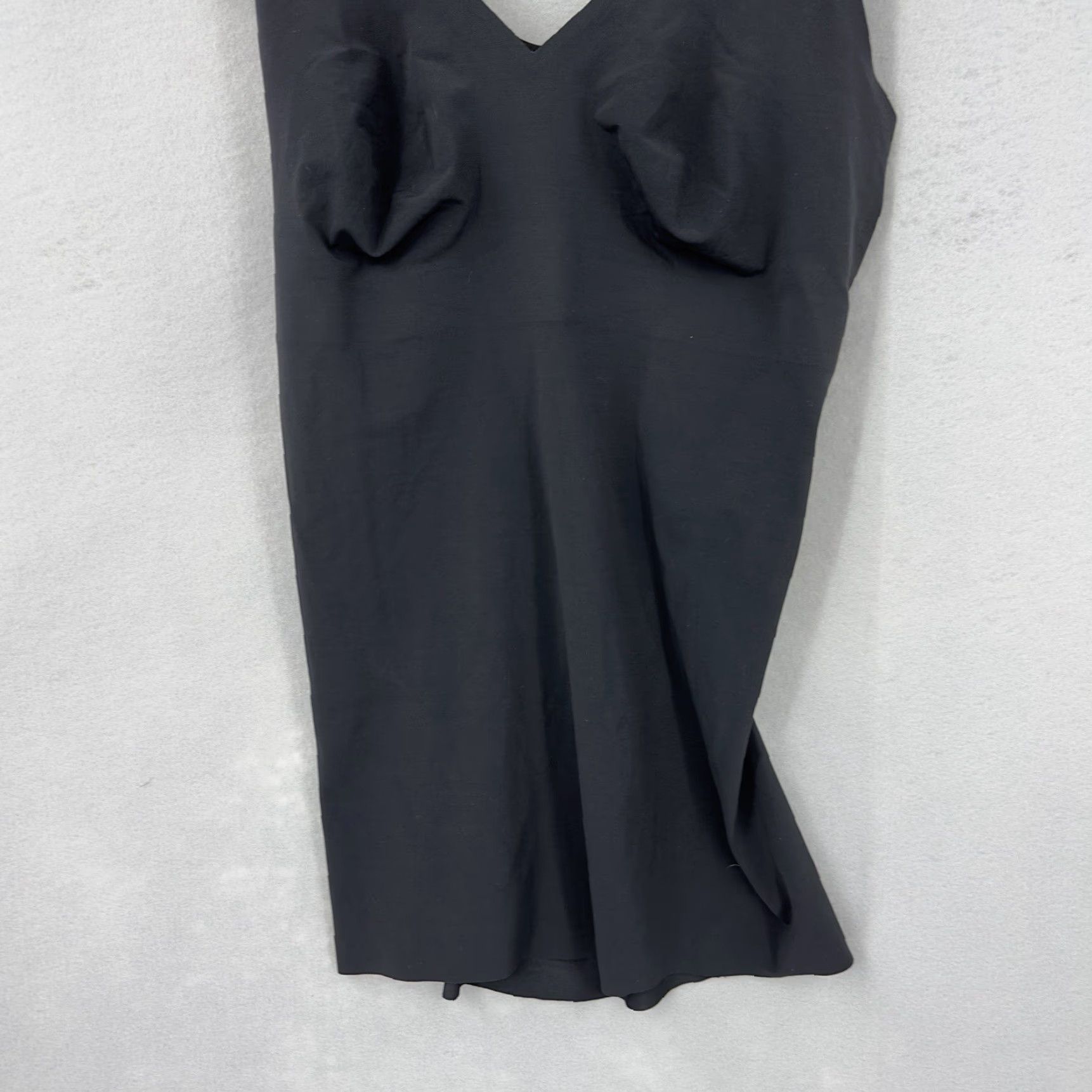 Vintage Yummie Shapewear Tank Womens Small Black Mild Compression Seamless Underwire Wireless Size ONE SIZE - 3 Thumbnail