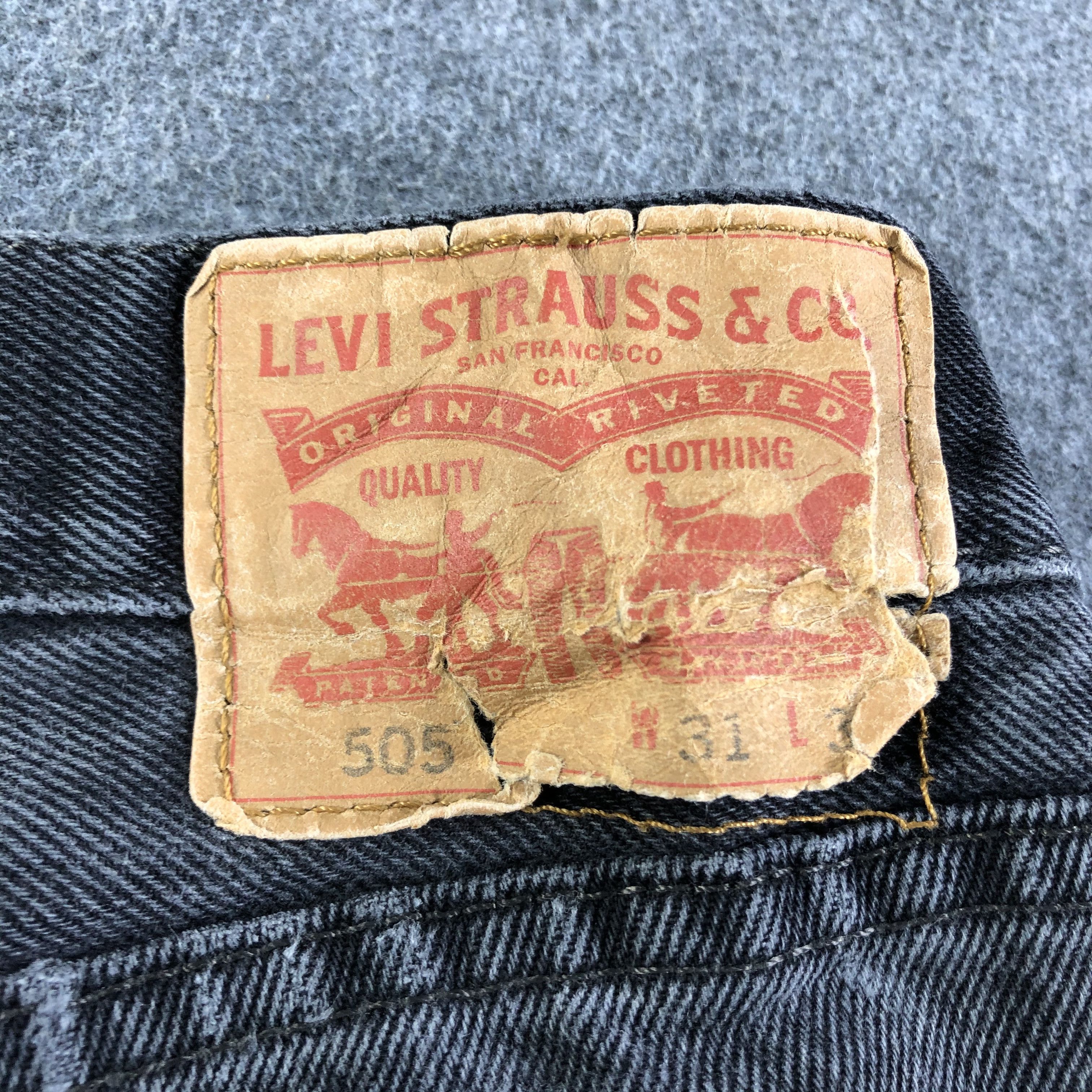 Levi's Vintage Levis 505 Jeans-J3126 Size US 32 / EU 48 - 5 Thumbnail