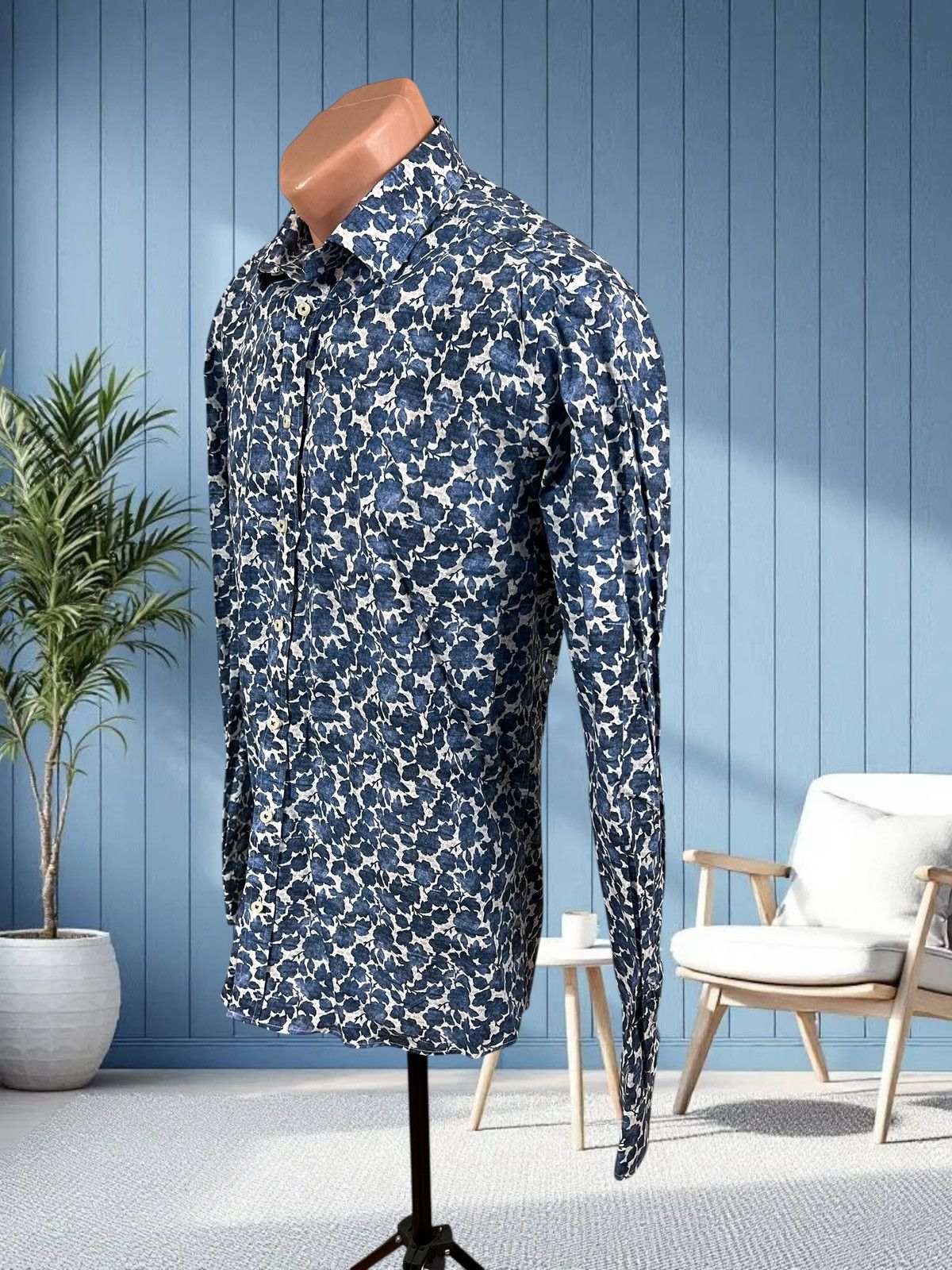 SAND Sand Copenhagen floral shirt size M/L Size US M / EU 48-50 / 2 - 5 Thumbnail