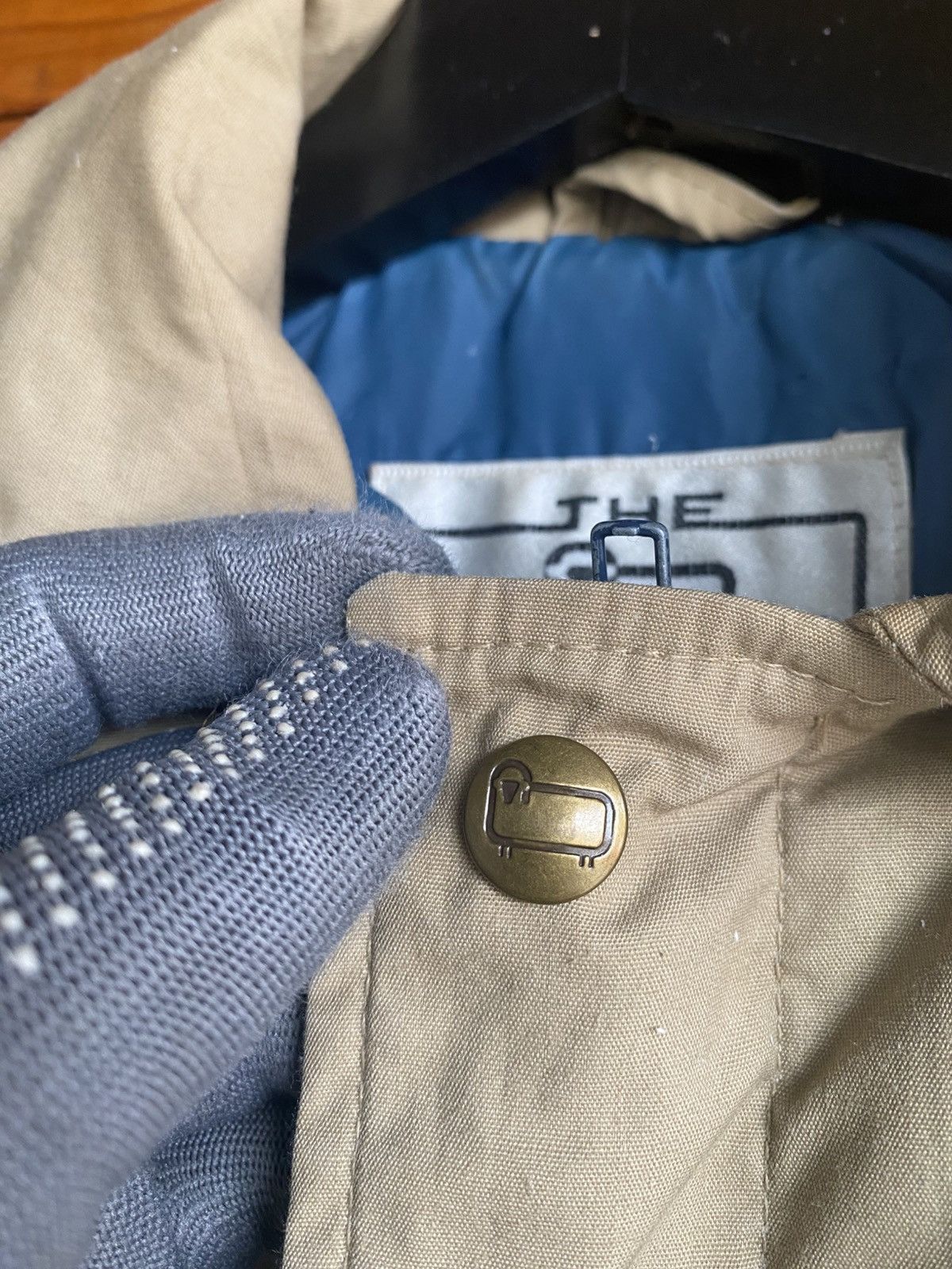 Woolrich Woolen Mills Vintage Woolrich Tan Field Jacket with Hood Classic American Size US S / EU 44-46 / 1 - 5 Thumbnail