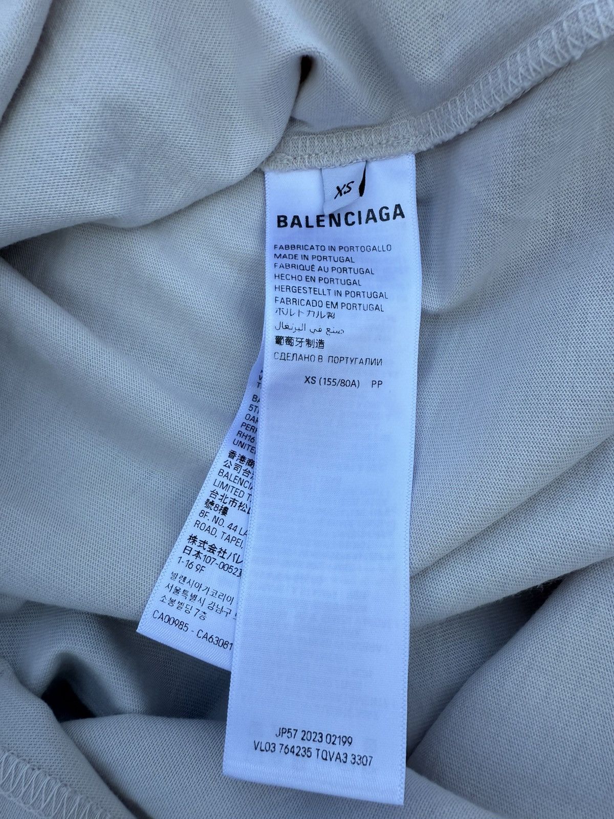 Balenciaga Balenciaga Stencil Logo Tee Size US XS / EU 42 / 0 - 4 Thumbnail